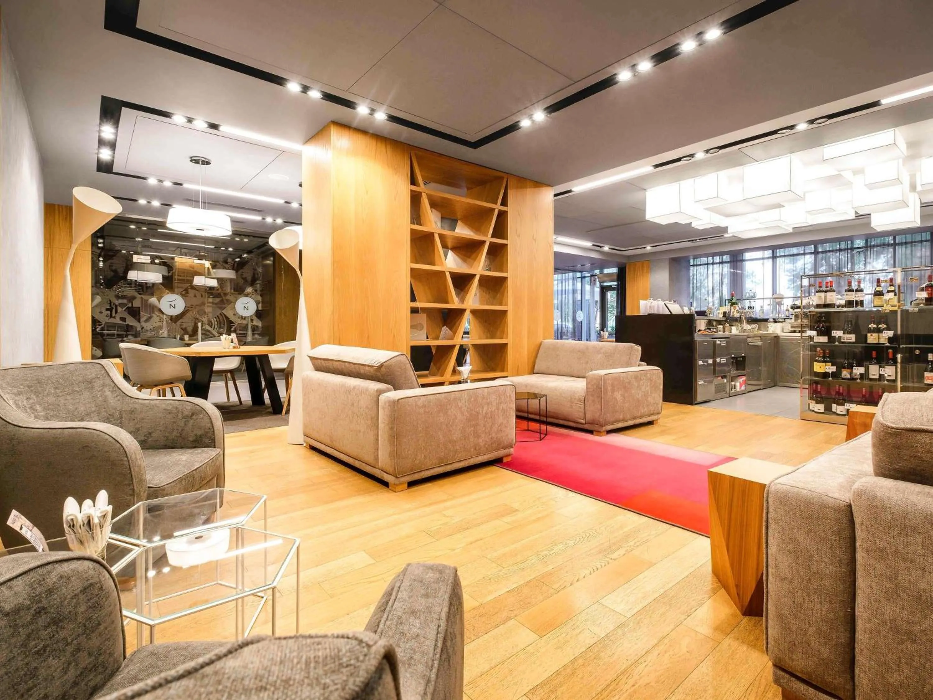 Lounge or bar in Novotel Almaty City Center