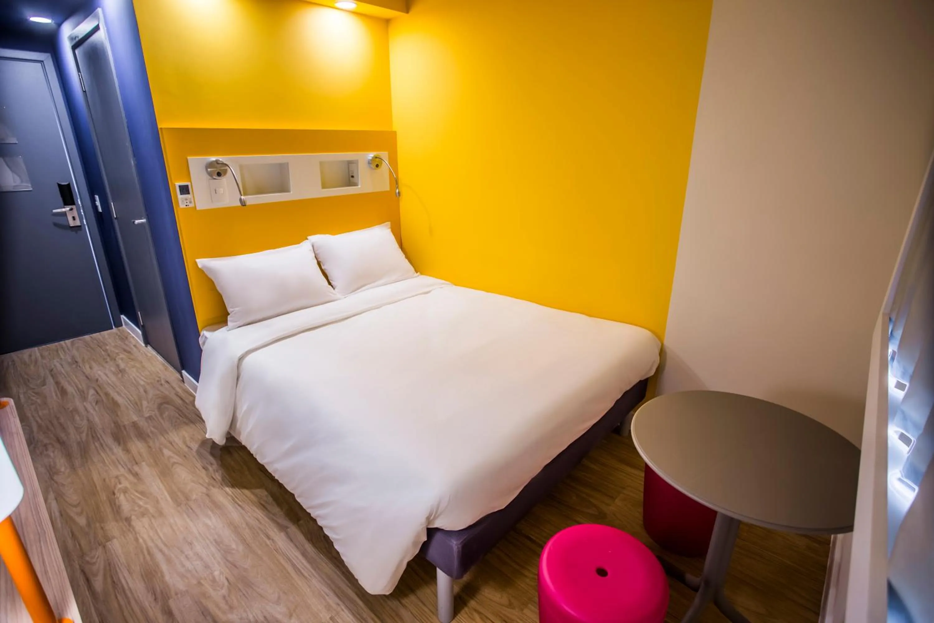 Property building, Bed in Ibis Budget Uberlândia