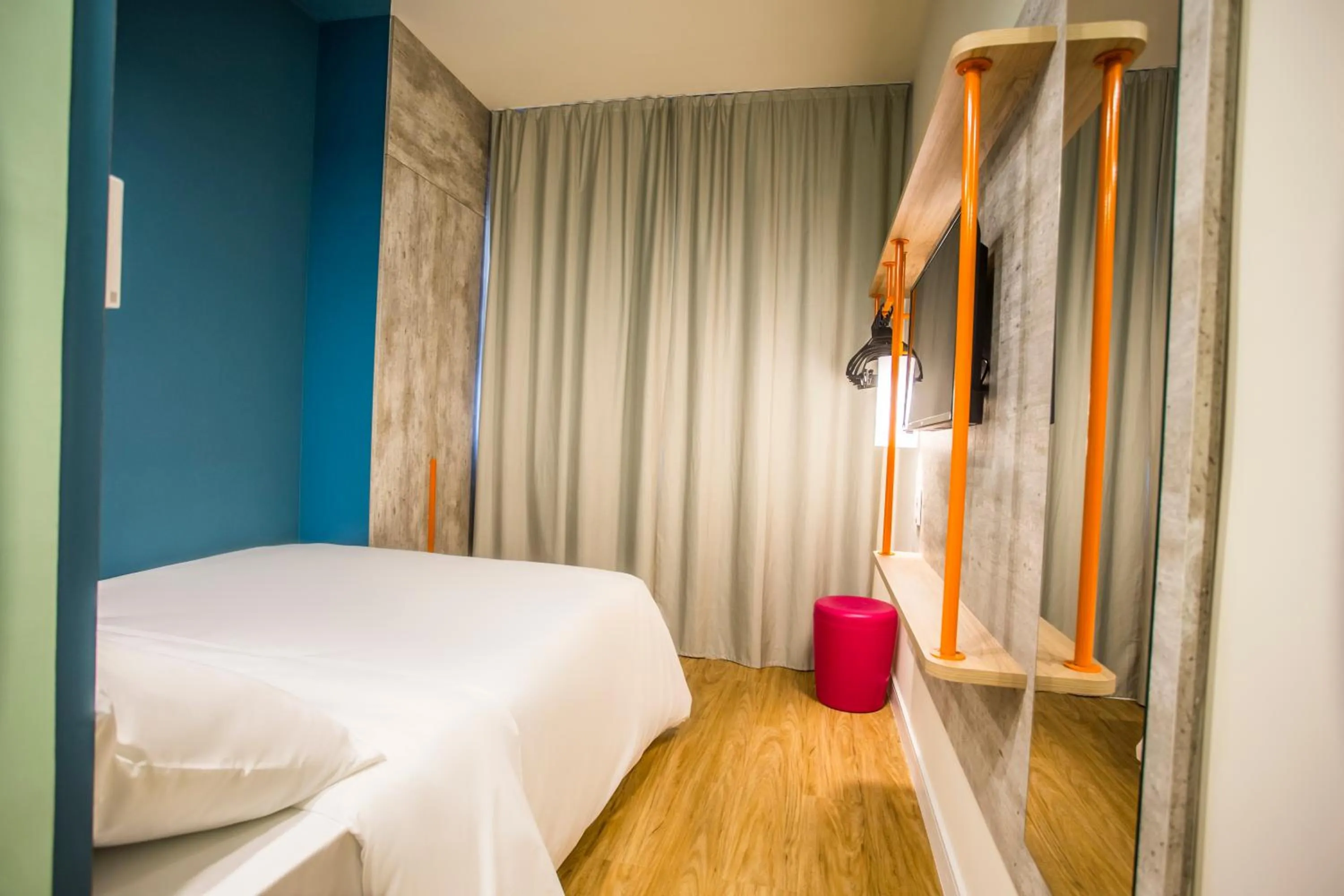 Bedroom, Bed in Ibis Budget Uberlândia