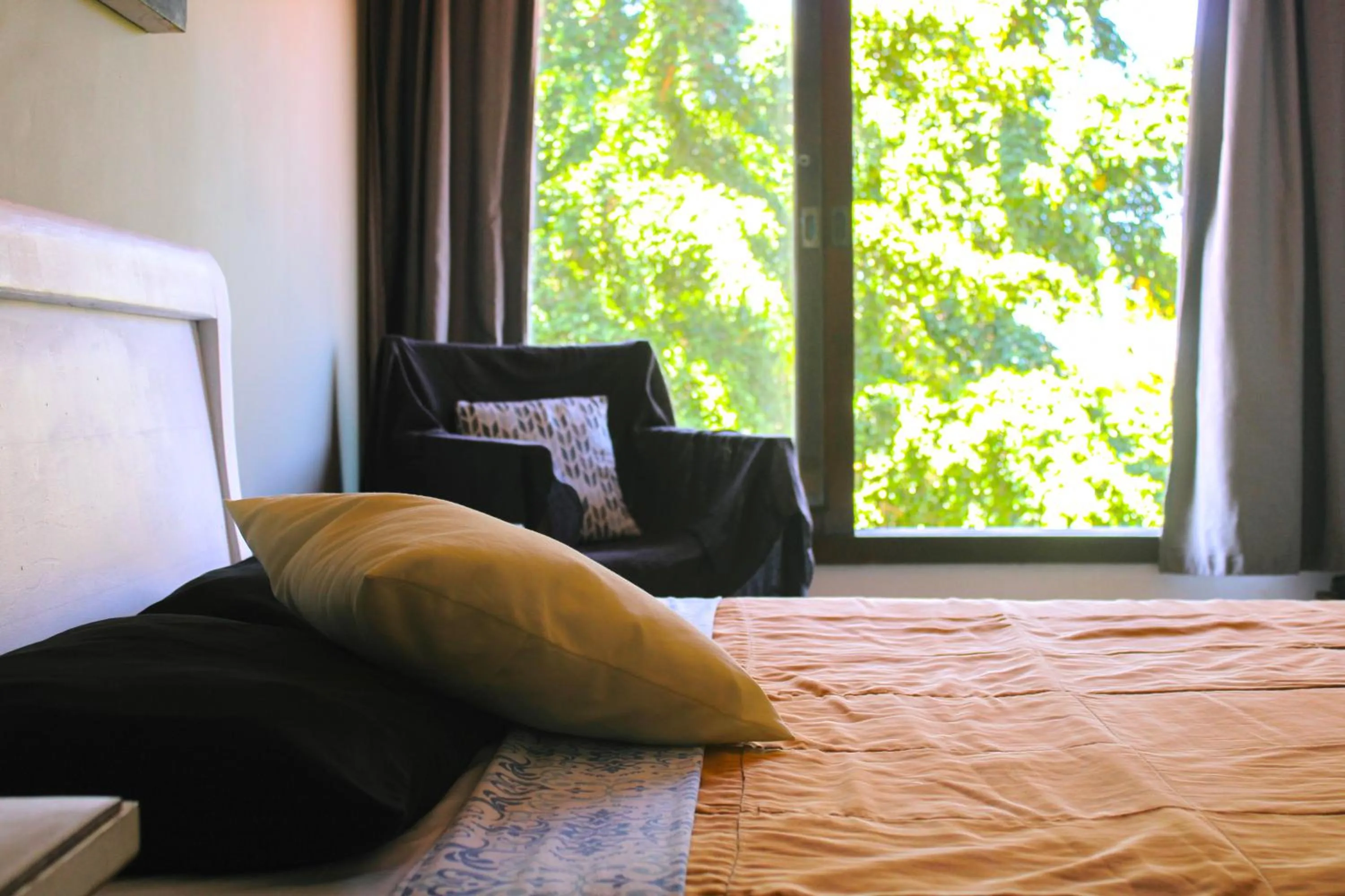 View (from property/room), Bed in The Eco Palace Hostel