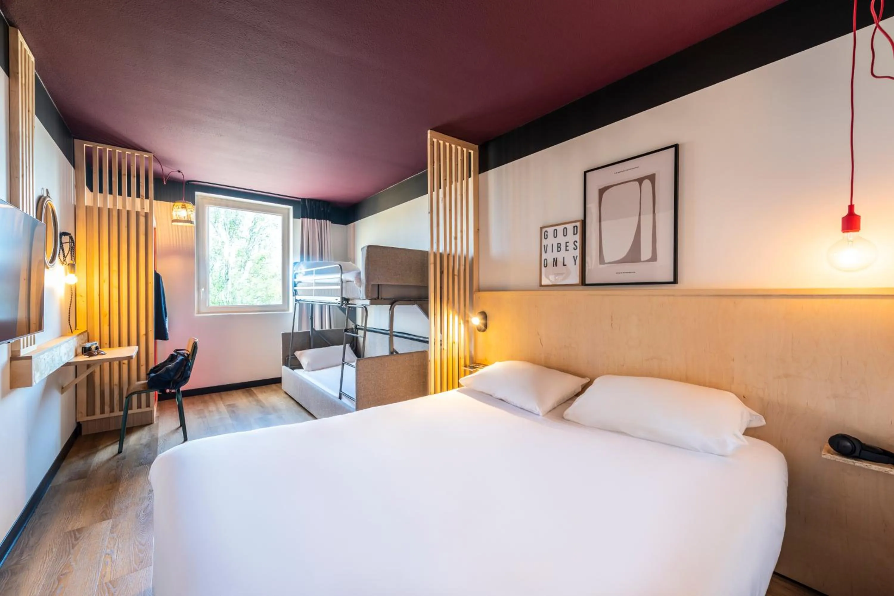 Bed in Greet hotel Bourg-en-Bresse Sud Montagnat