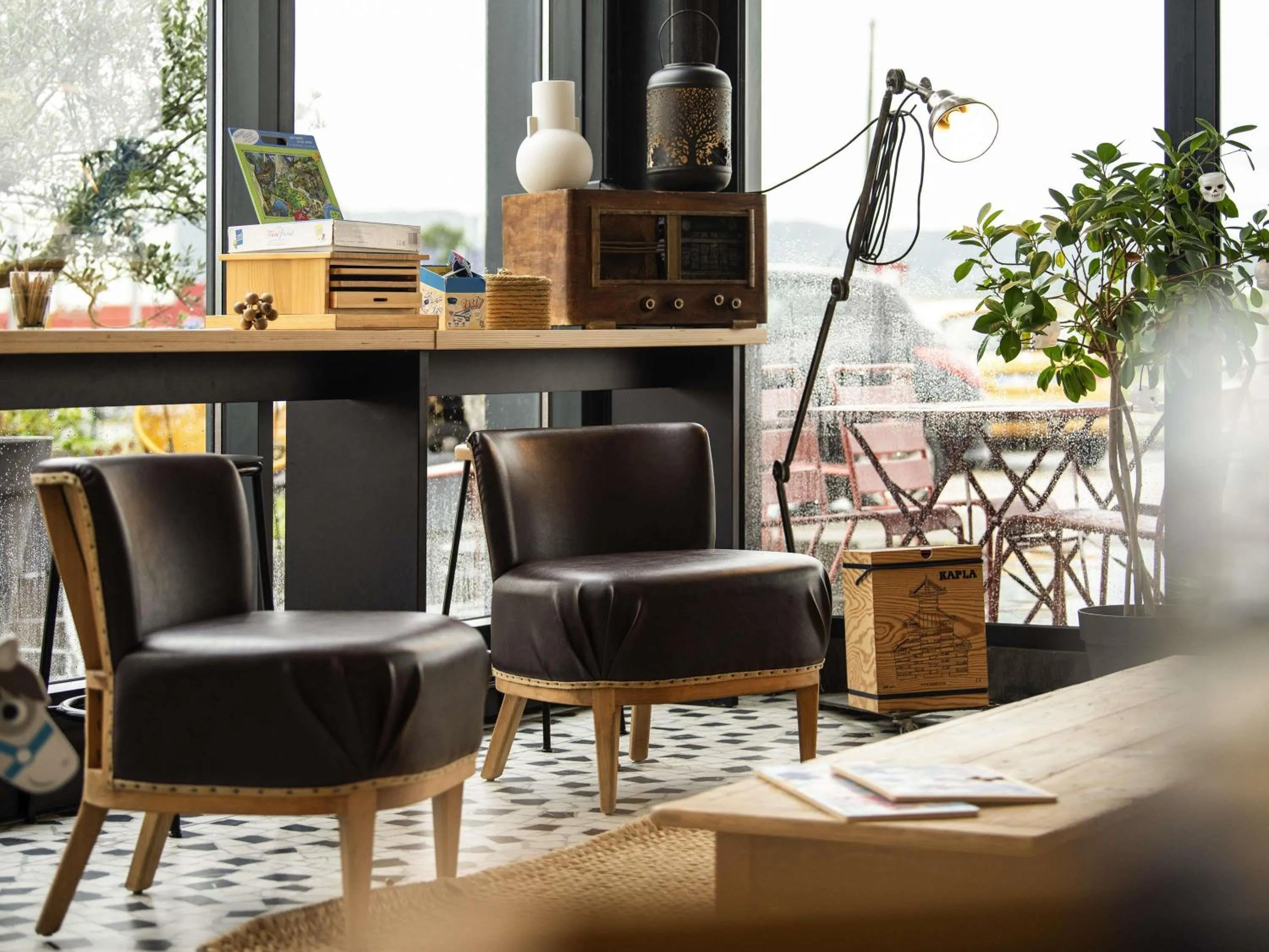 Lounge or bar in Greet hotel Bourg-en-Bresse Sud Montagnat