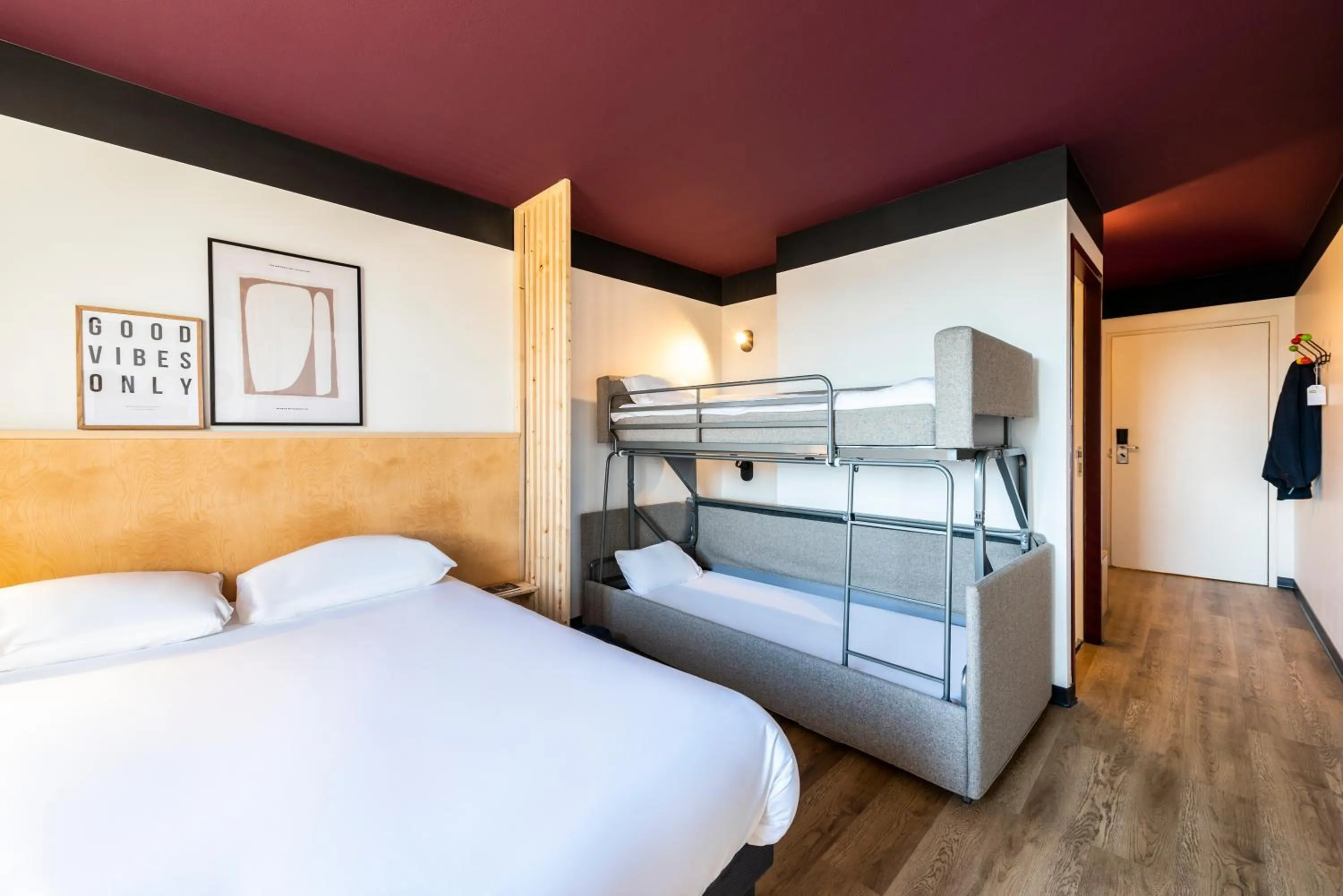 bunk bed, Bed in Greet hotel Bourg-en-Bresse Sud Montagnat