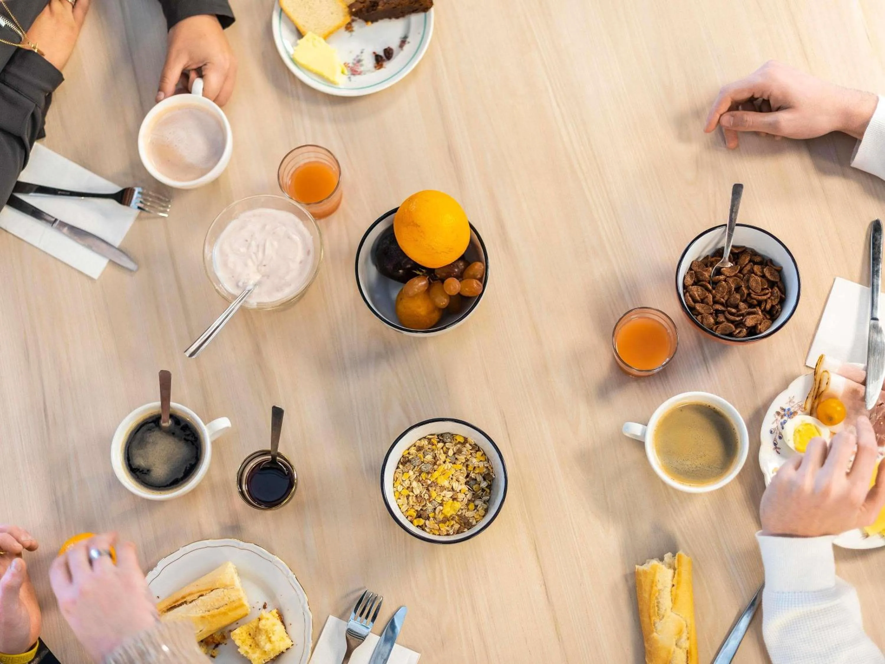 Breakfast in Greet hotel Bourg-en-Bresse Sud Montagnat