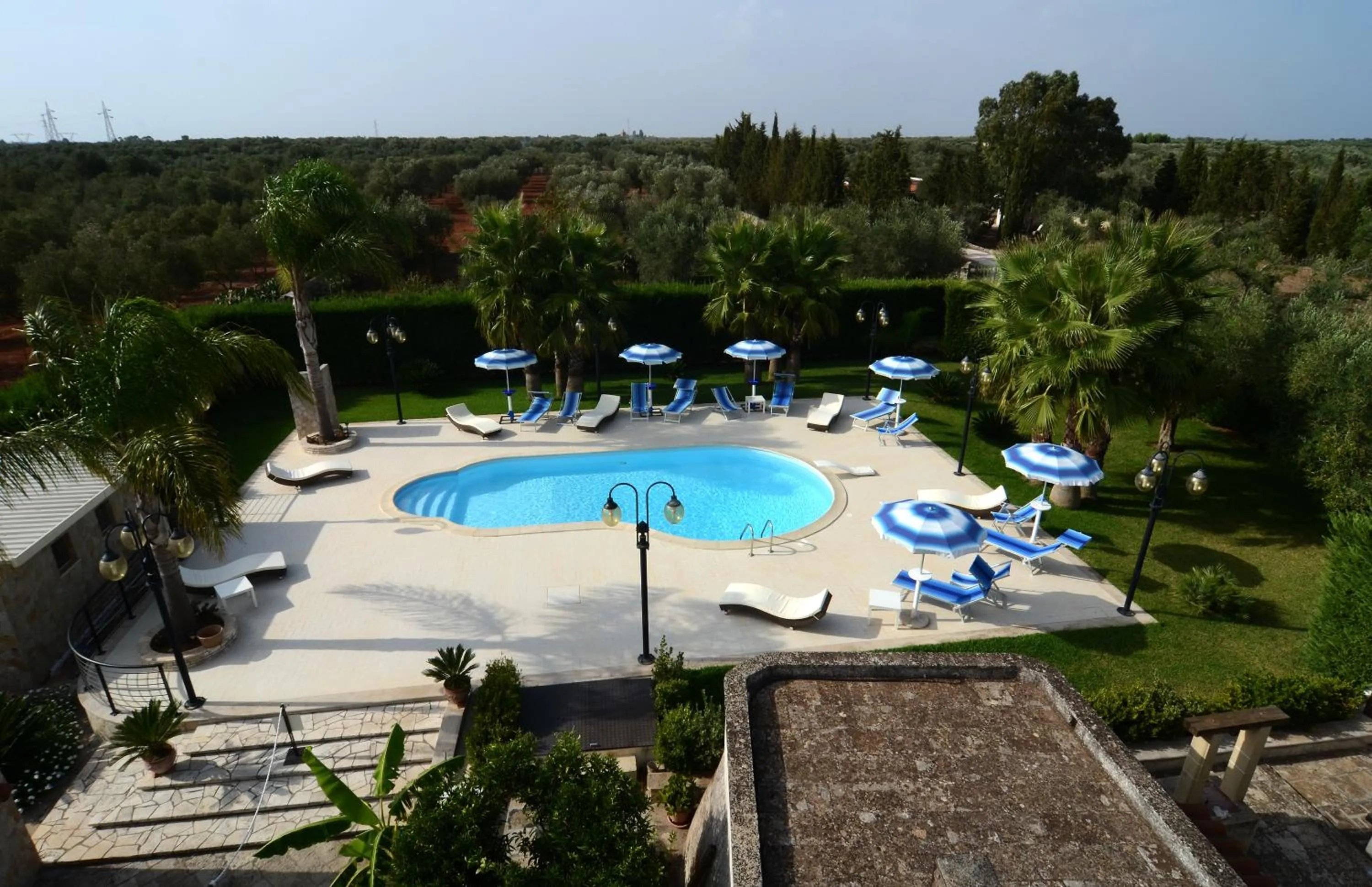 Swimming pool in B&B Villa Vittoria
