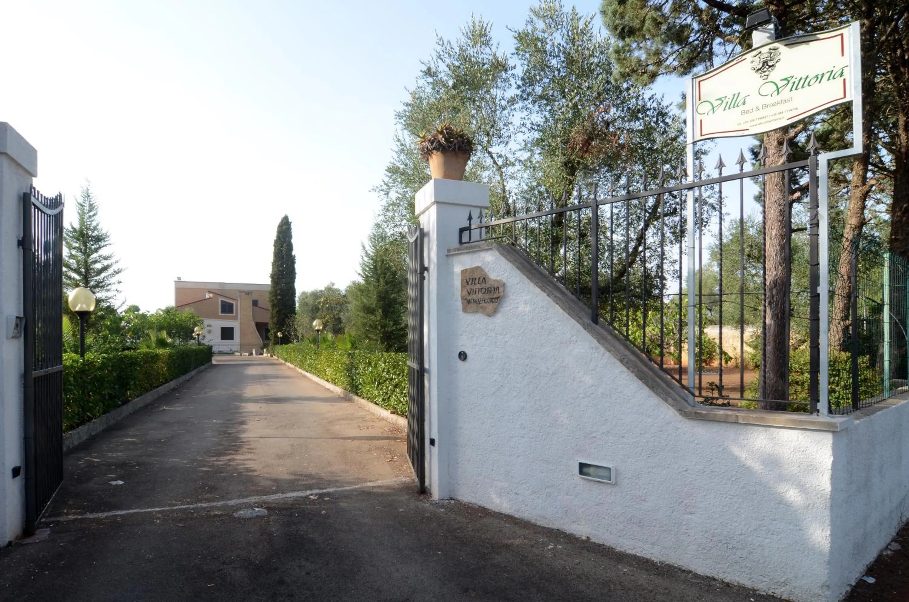 Area and facilities in B&B Villa Vittoria