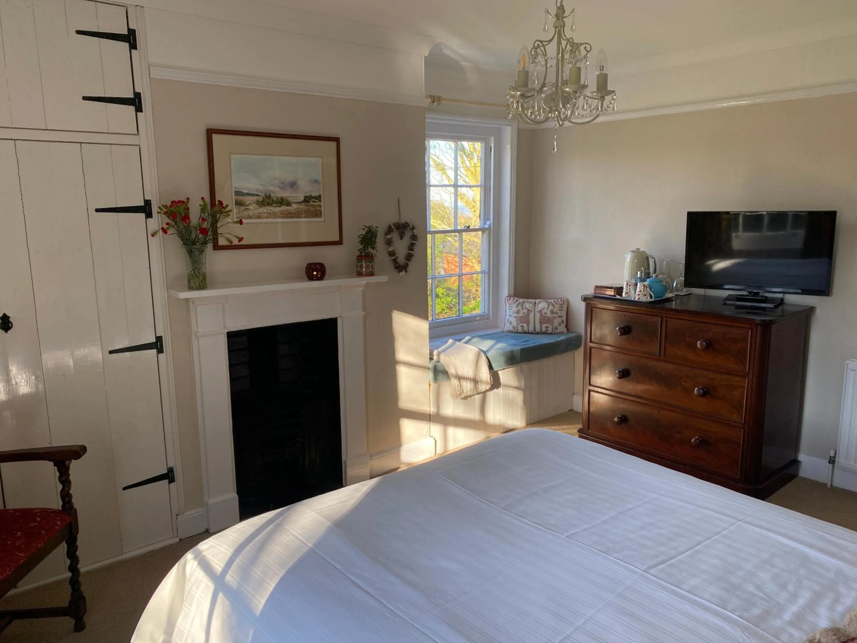 Bed in Mill House Bed and Breakfast