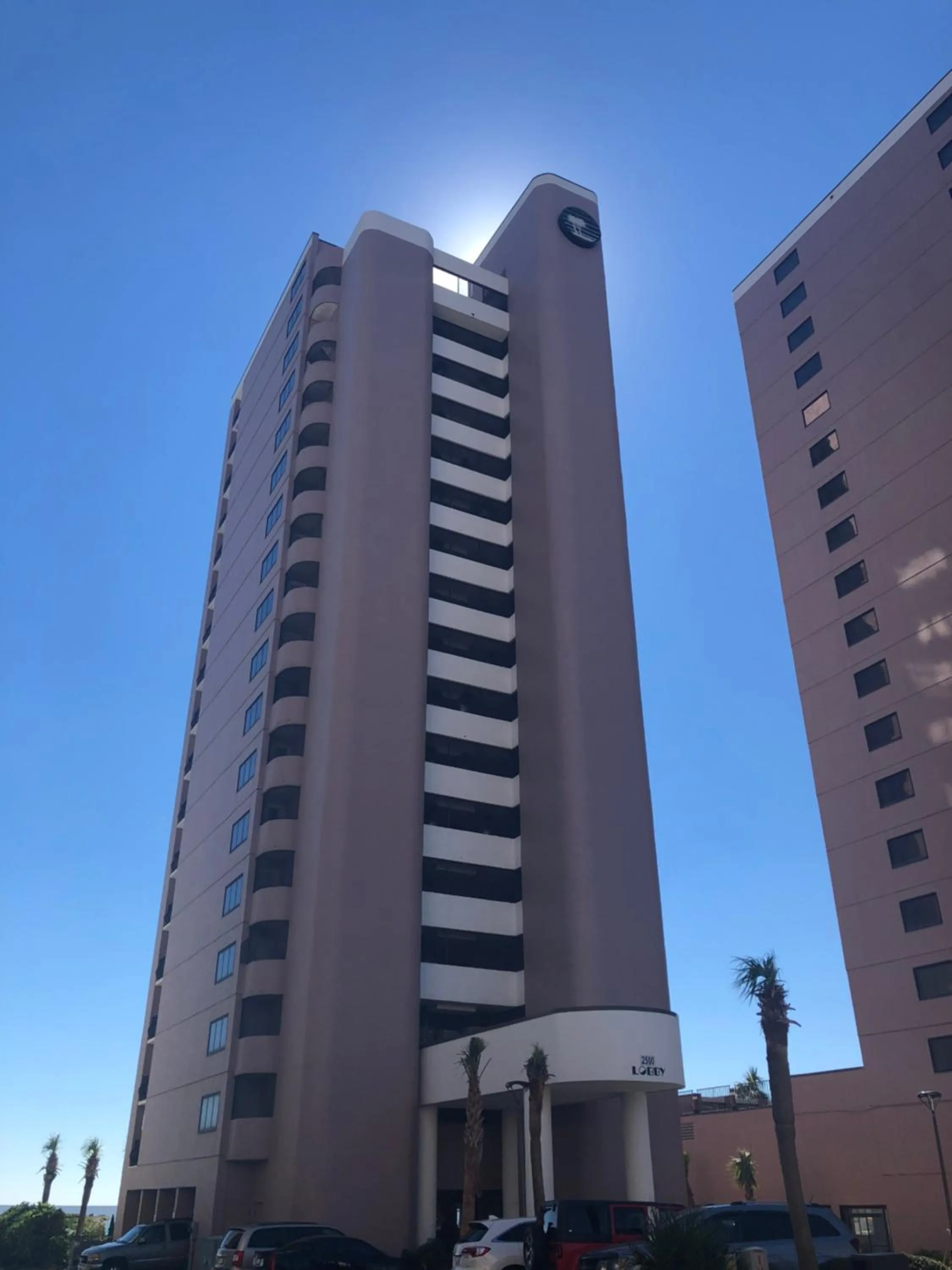 Facade/entrance in Palms Resort