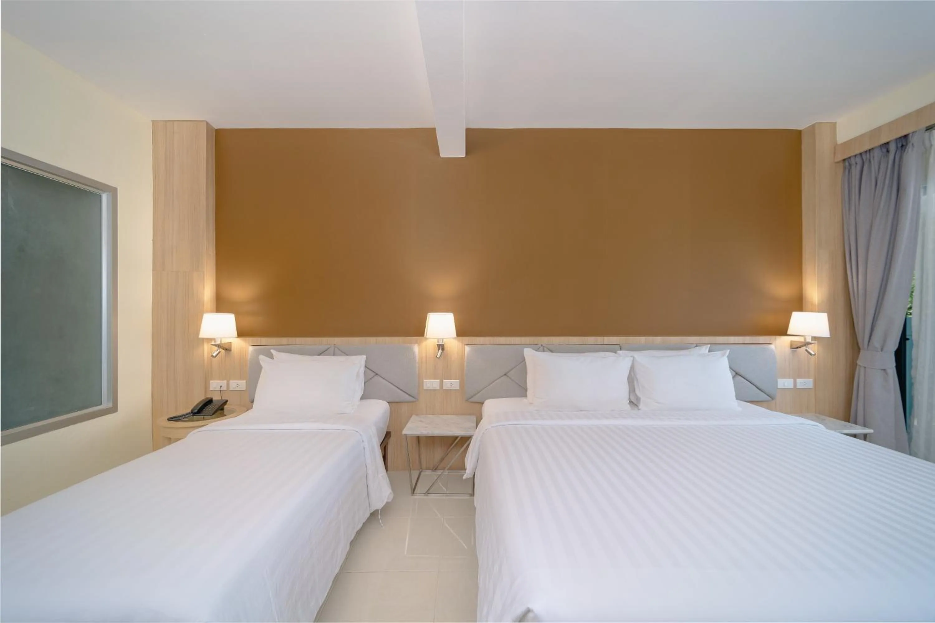 Bed in Aonang Buri Resort