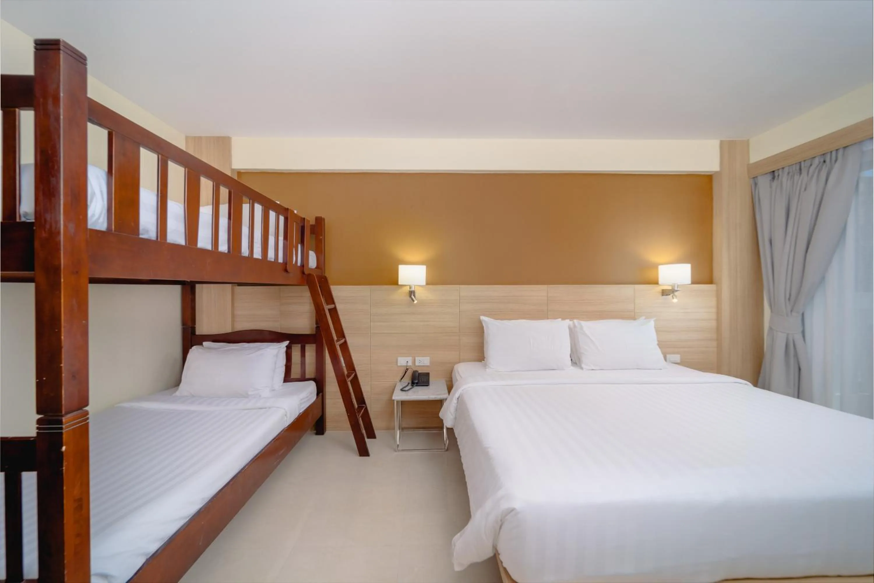 Bed in Aonang Buri Resort
