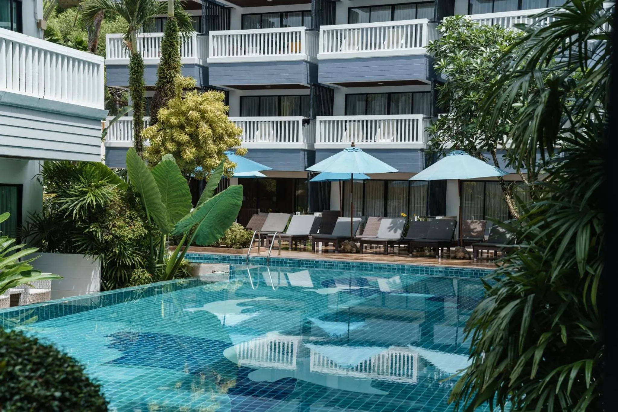 Swimming pool in Aonang Buri Resort