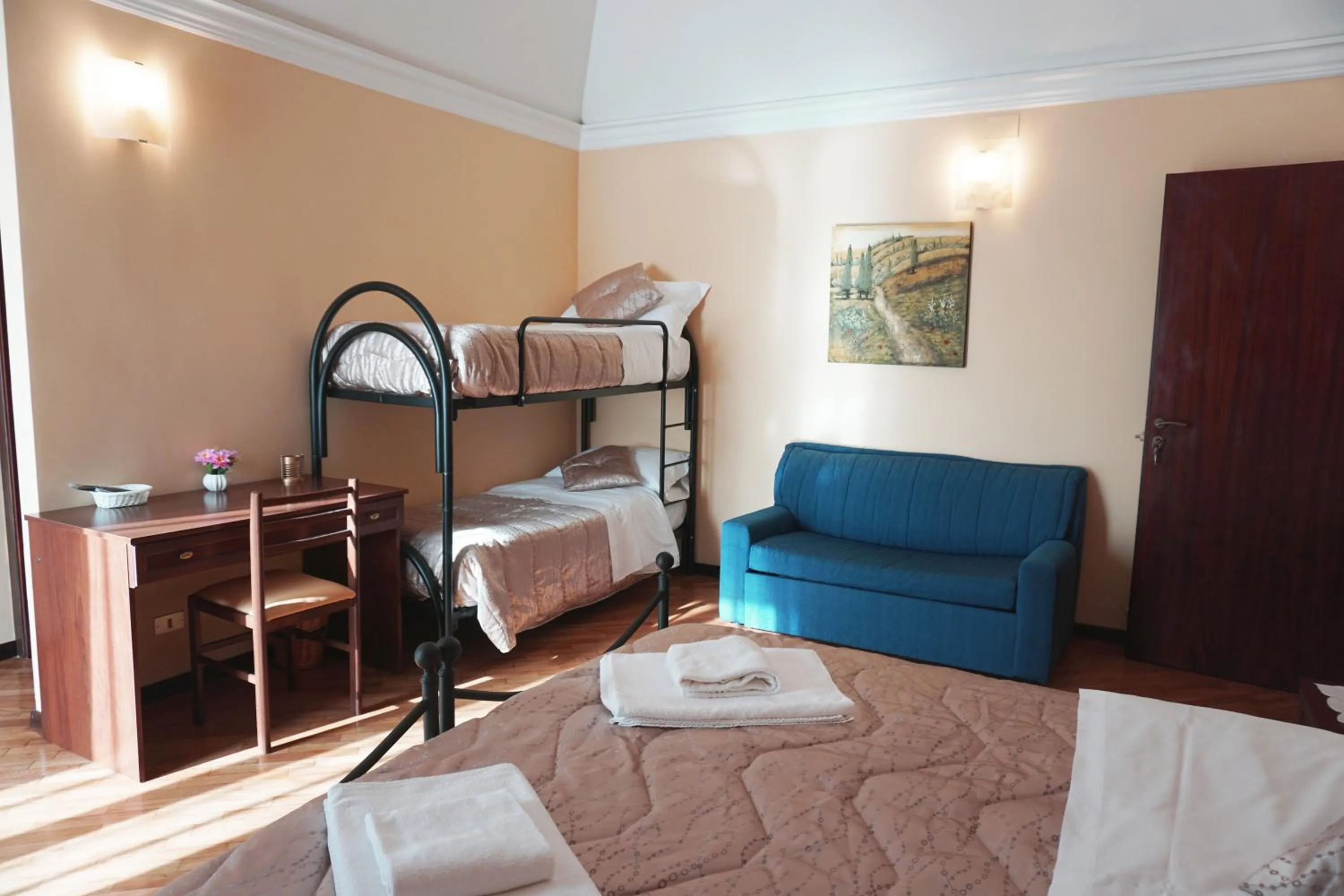 Bed in LA TERRAZZA SUL CORSO City Center