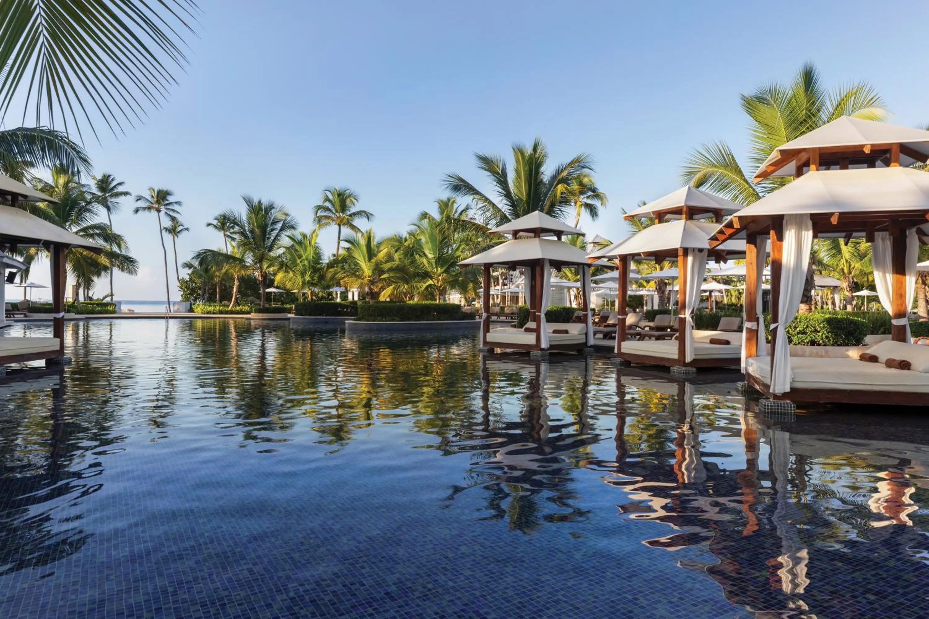 Pool view in Dreams La Romana All-Inclusive Resort & Spa
