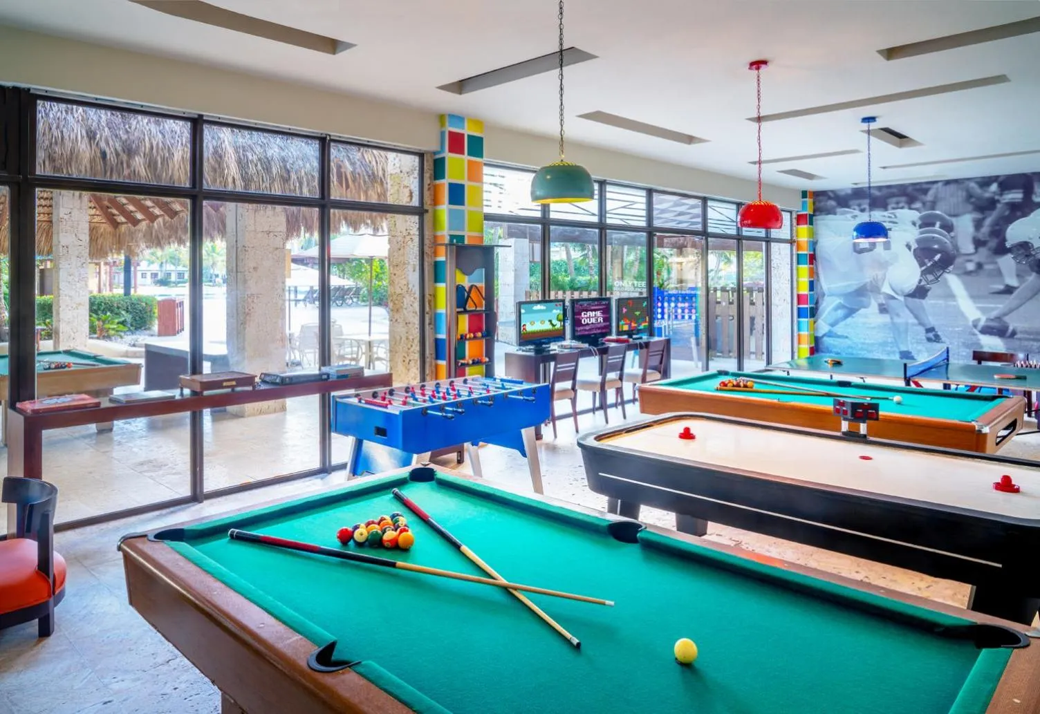 Game Room in Dreams La Romana All-Inclusive Resort & Spa