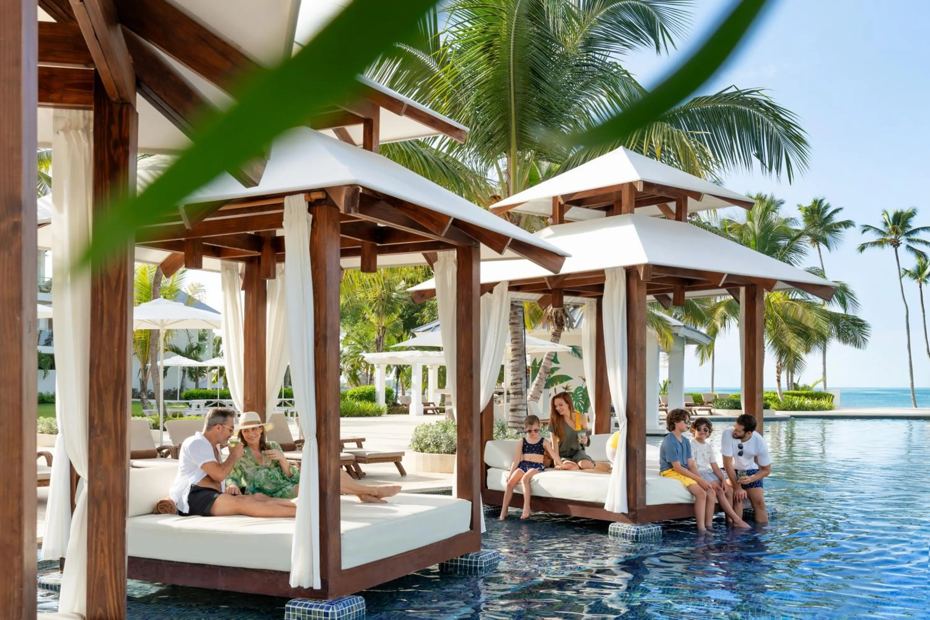 Swimming pool in Dreams La Romana All-Inclusive Resort & Spa