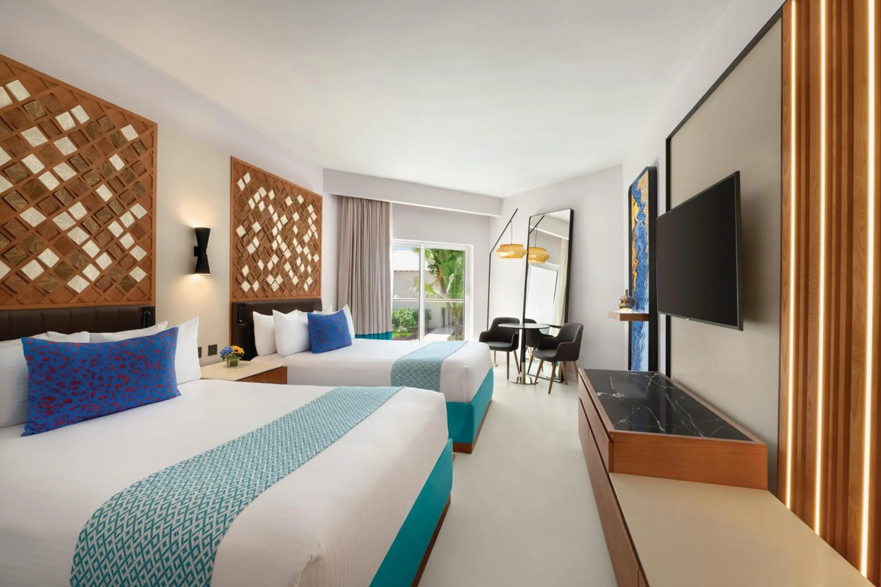 Enclave Partial Ocean View - single occupancy - 2 Queens in Hilton La Romana All- Inclusive Adult Resort Enclave Partial Ocean View - single occupancy - 2 Queens in Hilton La Romana All- Inclusive Adult Resort