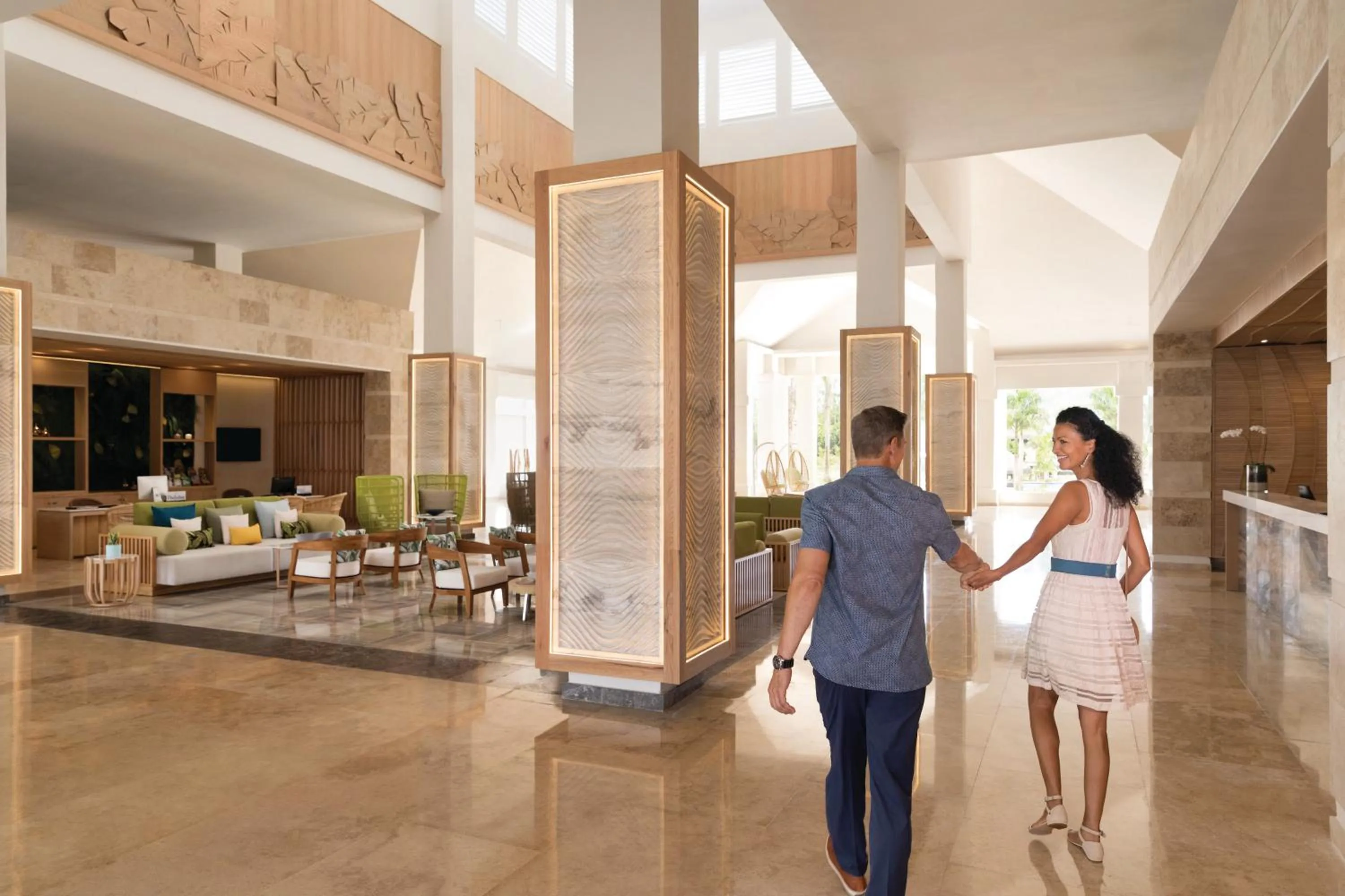 Lobby or reception in Secrets La Romana All-Inclusive Adult Only Resort & Spa