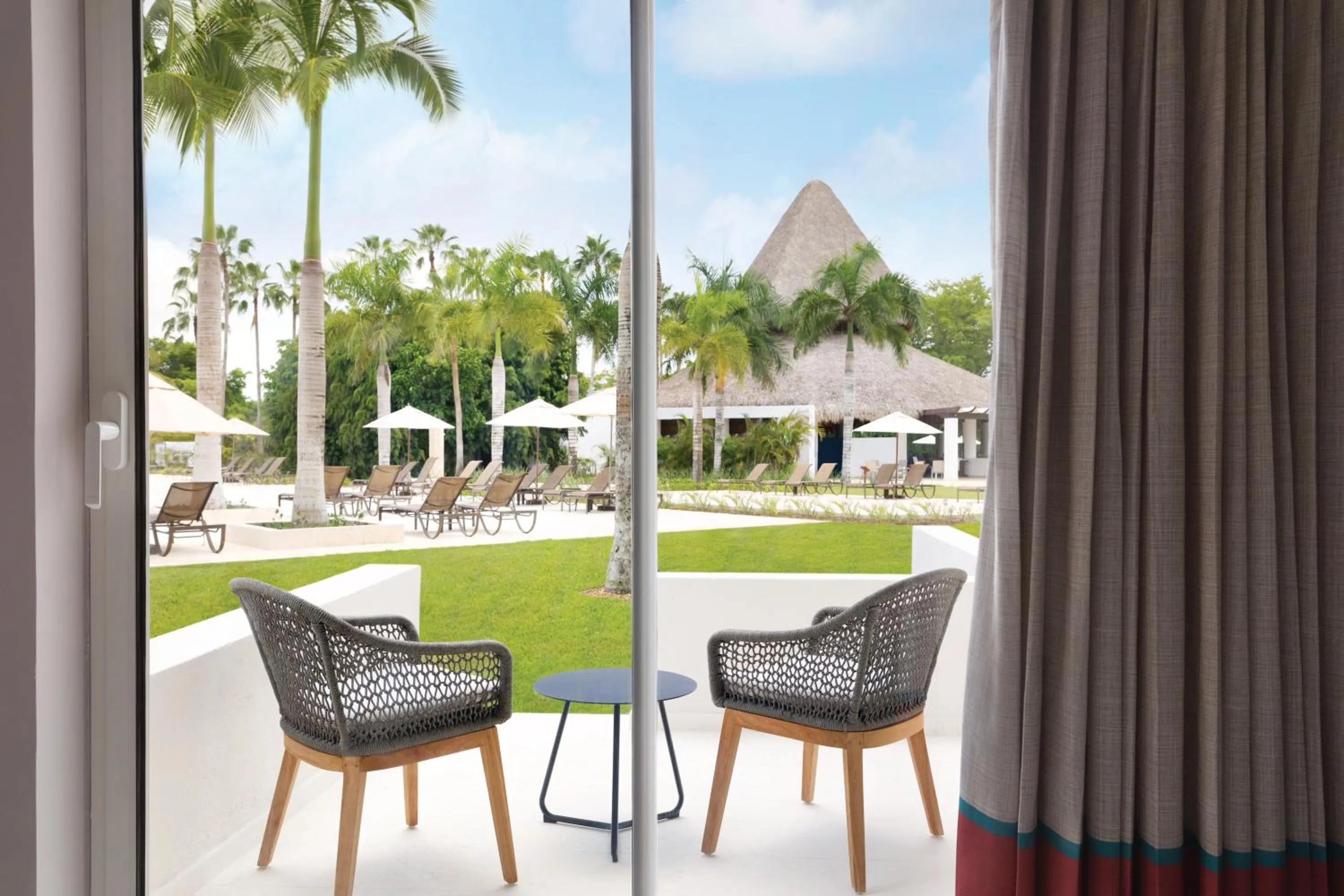 Patio in Secrets La Romana All-Inclusive Adult Only Resort & Spa