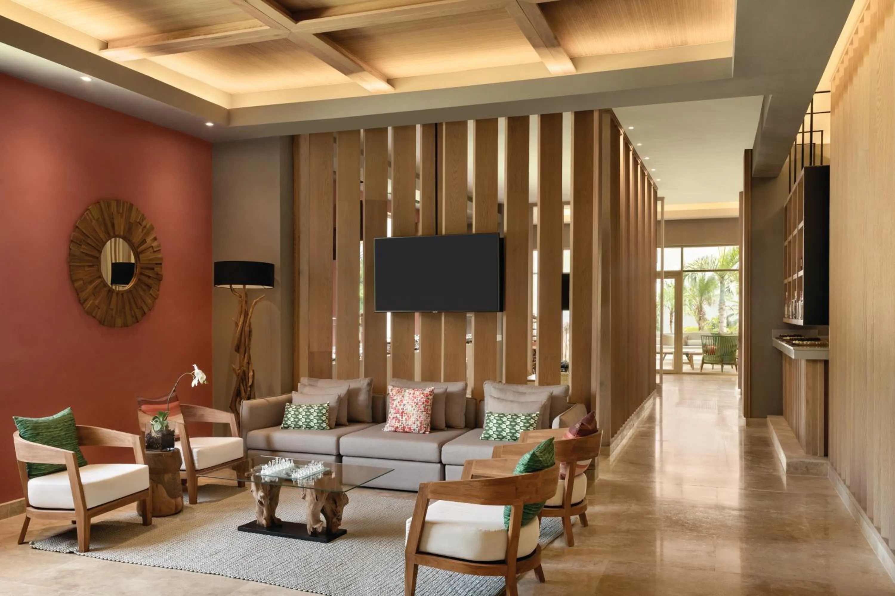 Communal lounge/ TV room in Secrets La Romana All-Inclusive Adult Only Resort & Spa