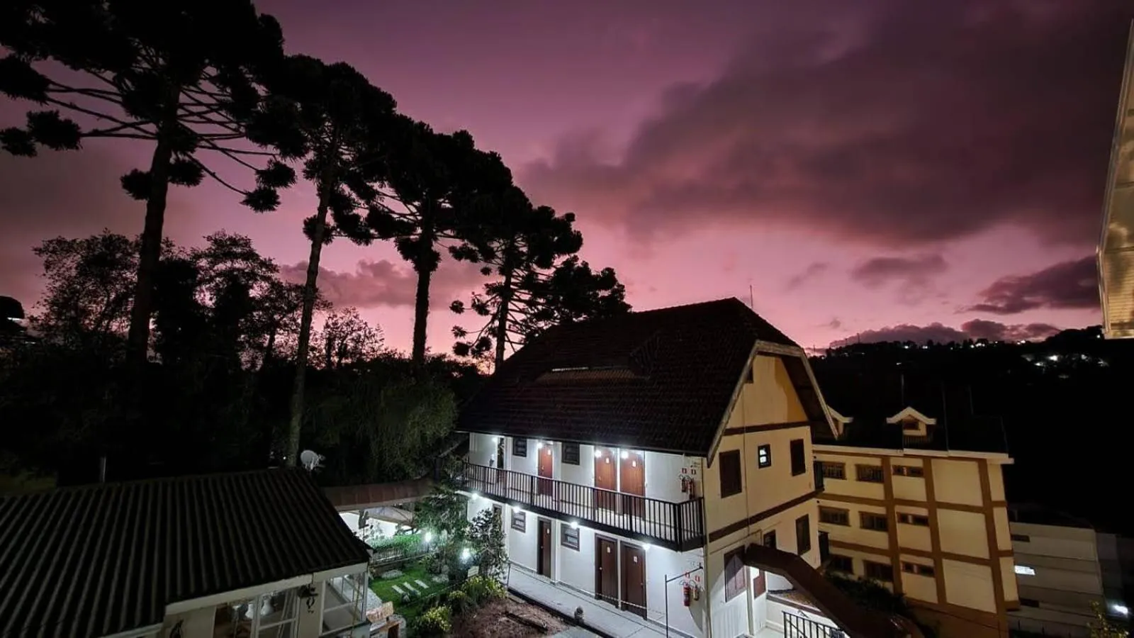 Property building in Kaliman Pousada Campos do Jordão