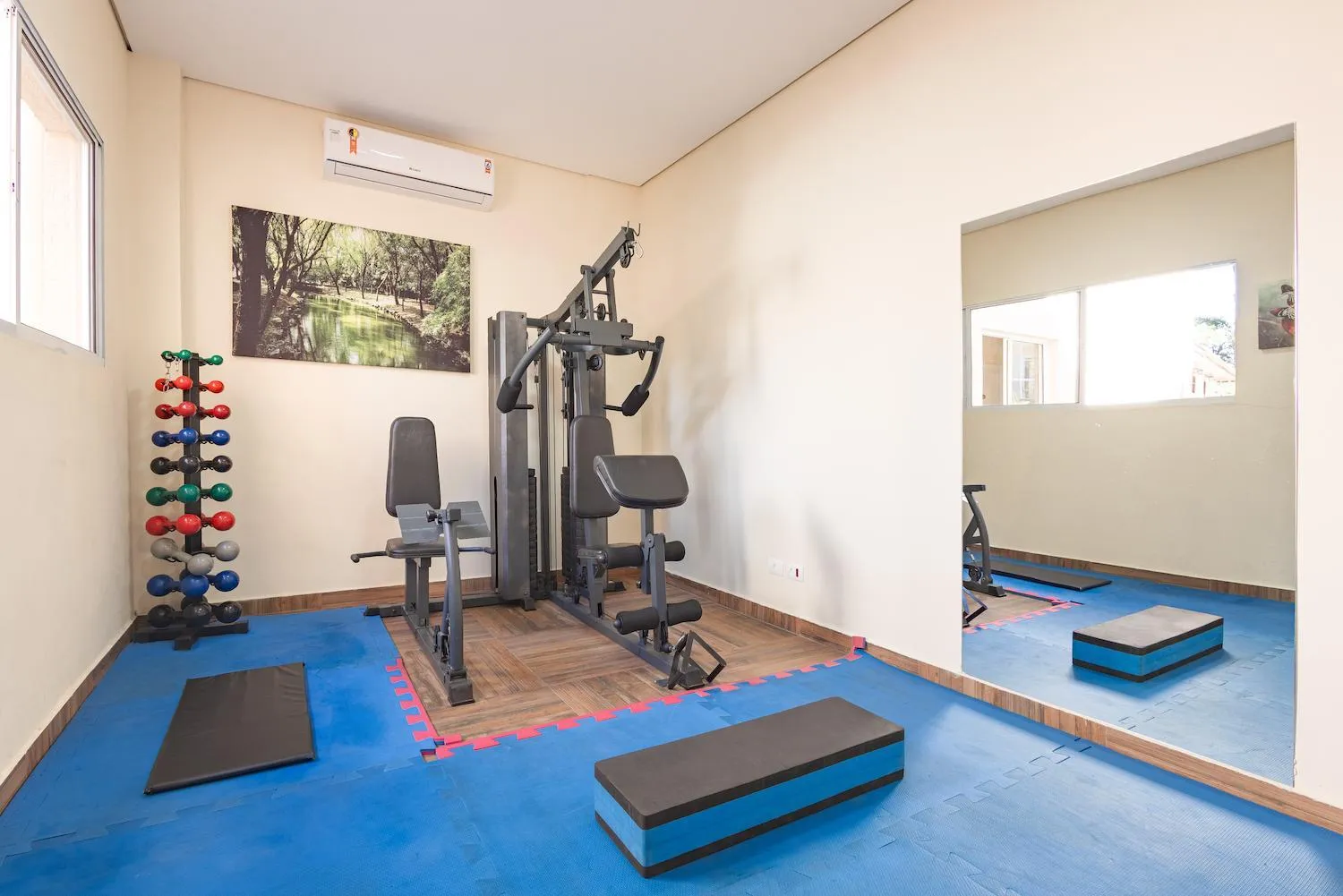 Fitness centre/facilities in Kaliman Pousada Campos do Jordão