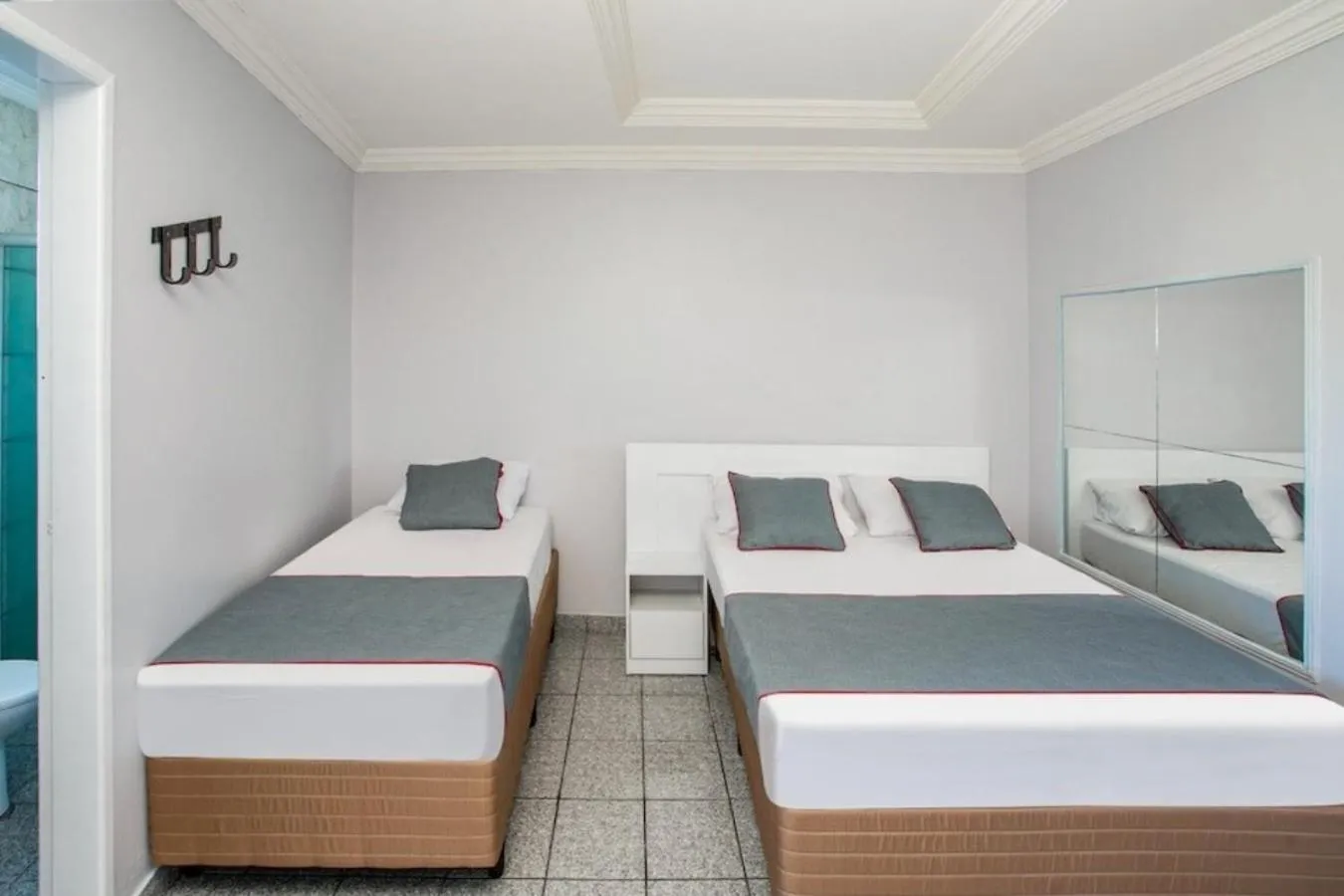 Bedroom, Bed in Hotel Tiquatira - Zona Leste