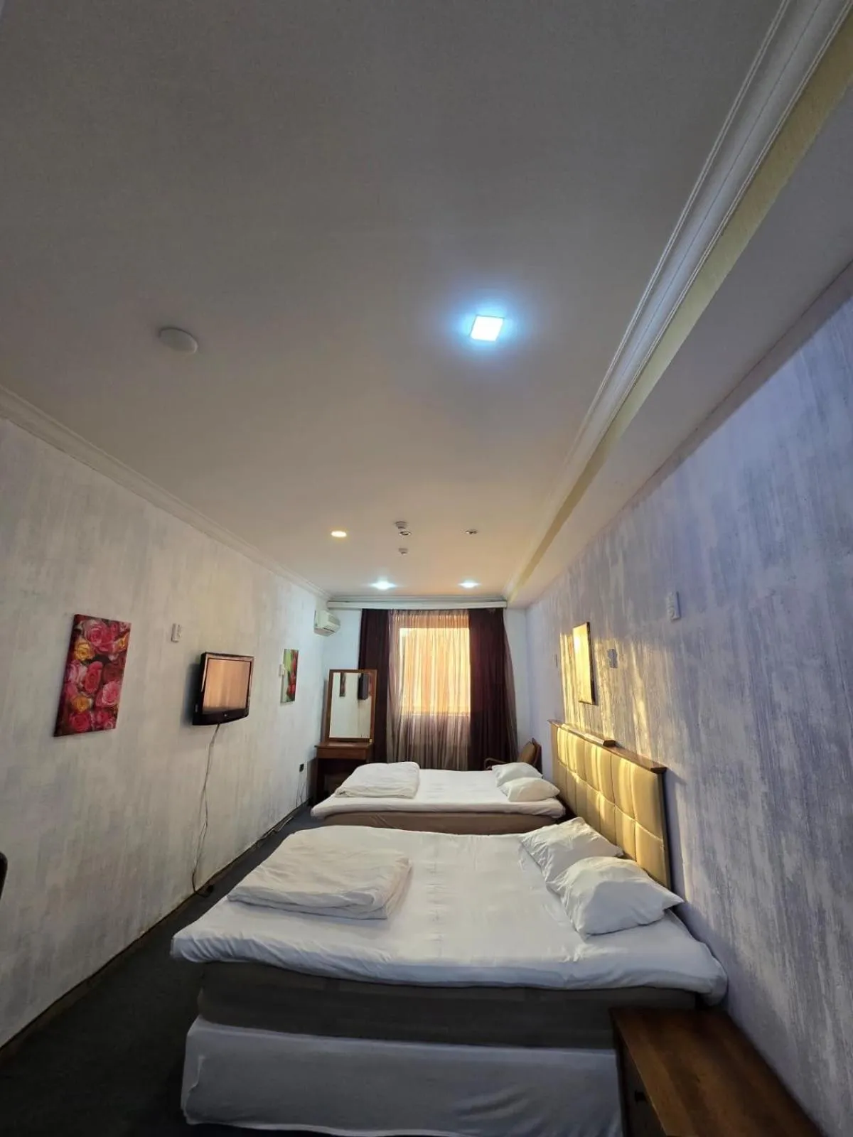 Bed in Abu Arena Hall