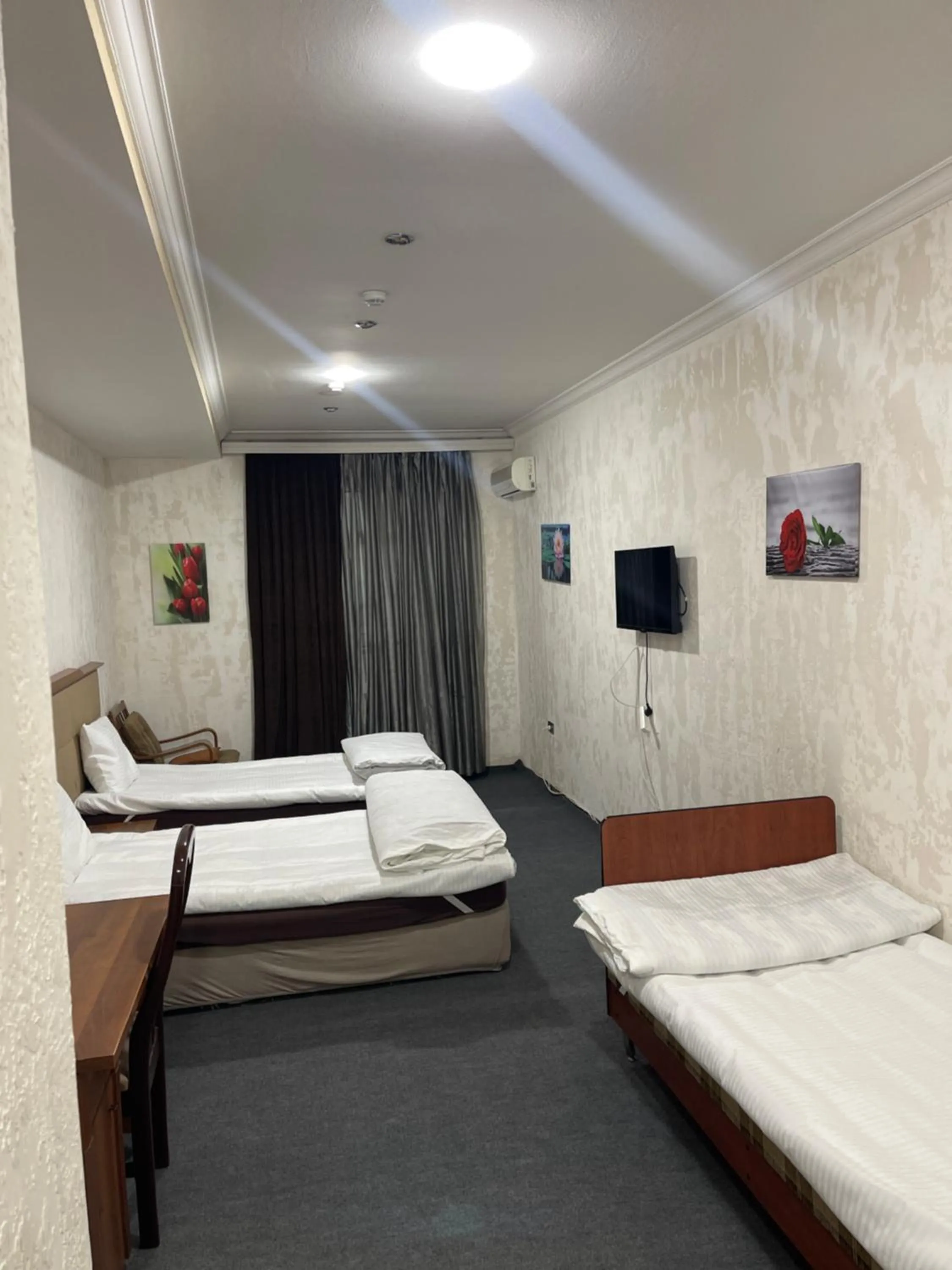 Bed in Abu Arena Hall