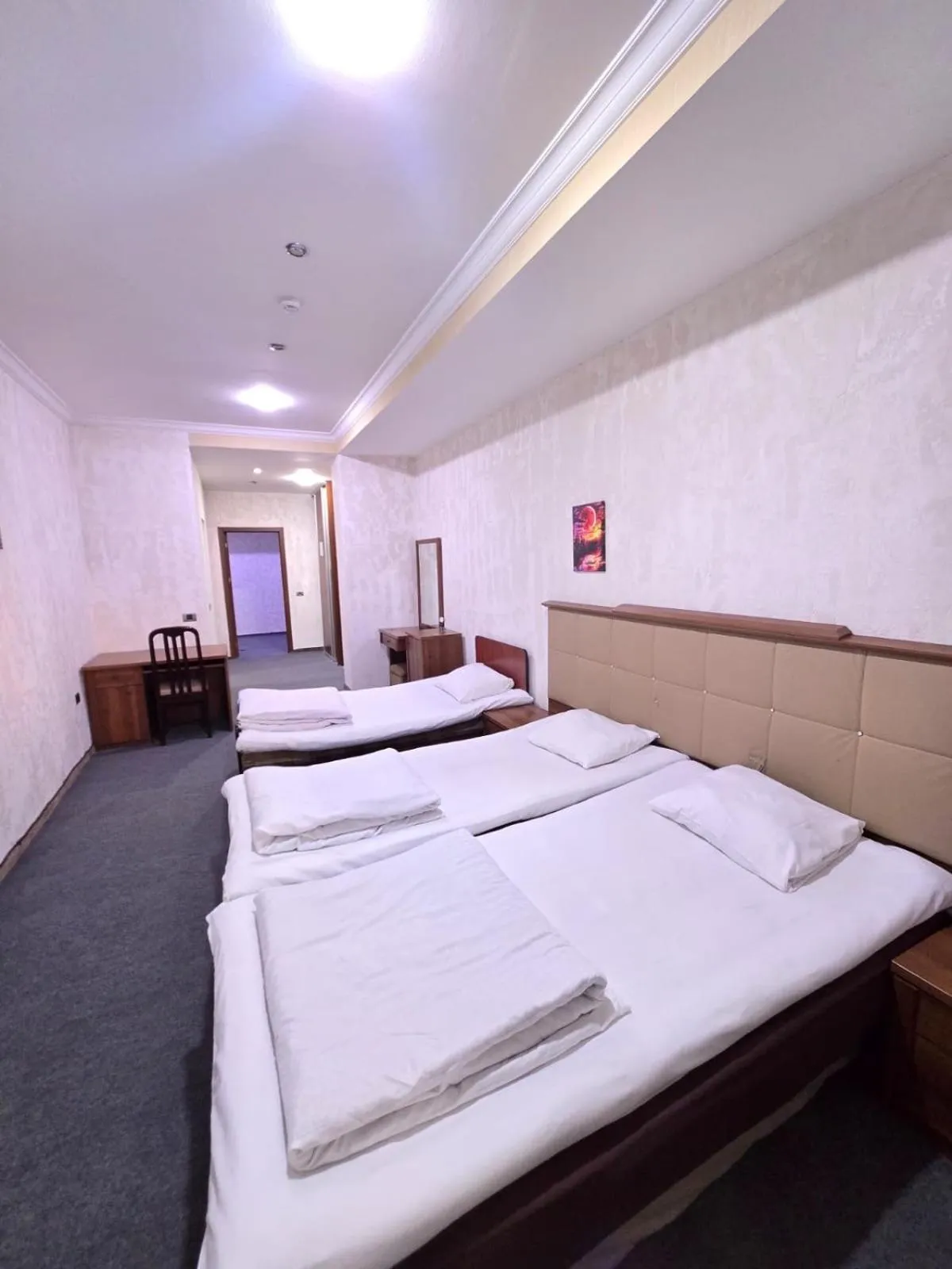 Bed in Abu Arena Hall