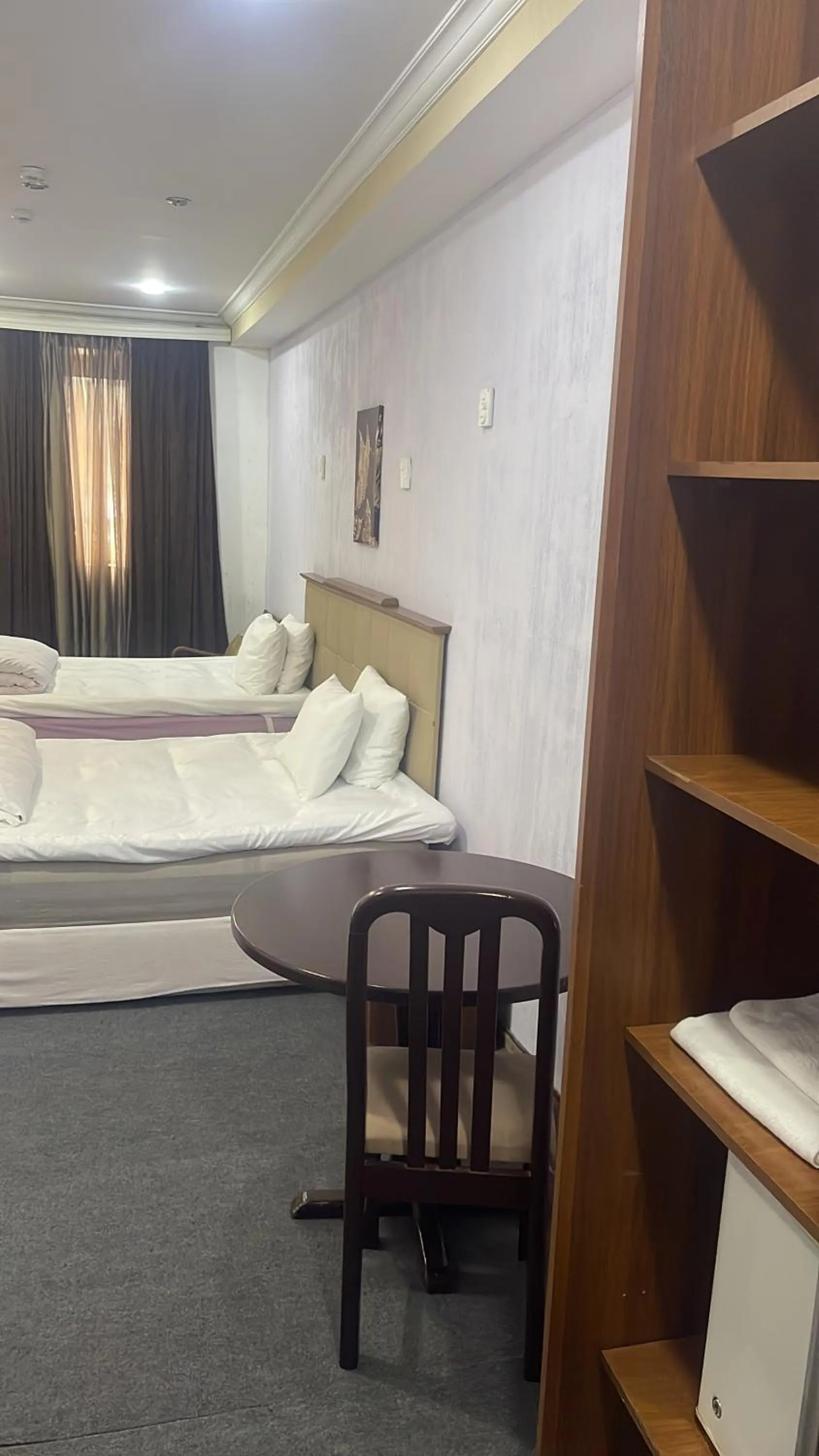 Bed in Abu Arena Hall