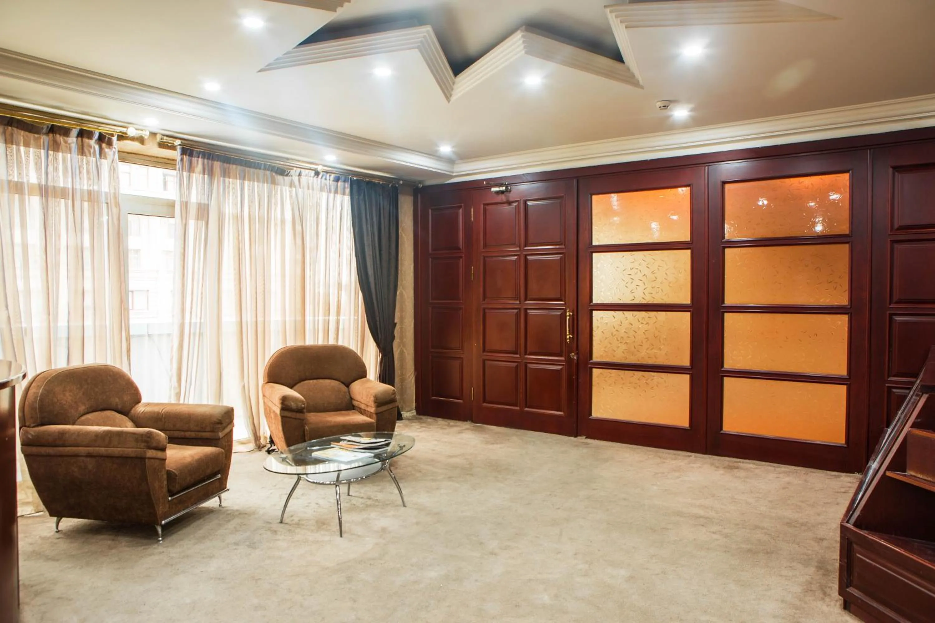 Lobby or reception in Abu Arena Hall