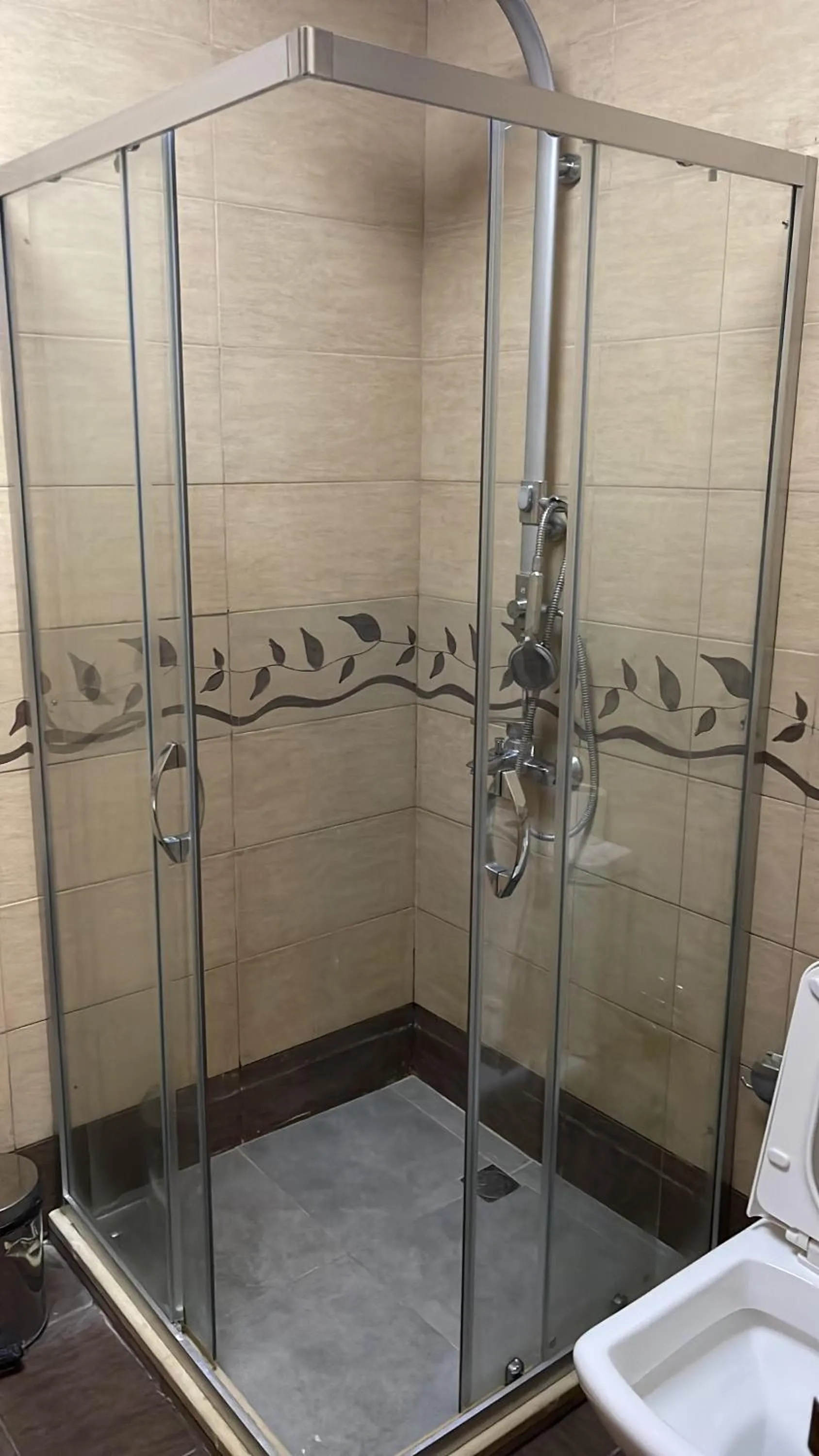 Shower in Abu Arena Hall