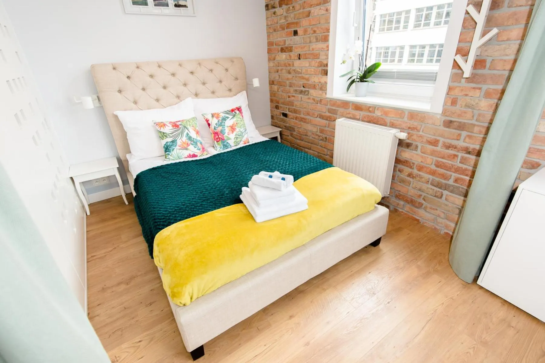 Bed in Bliss Apartments