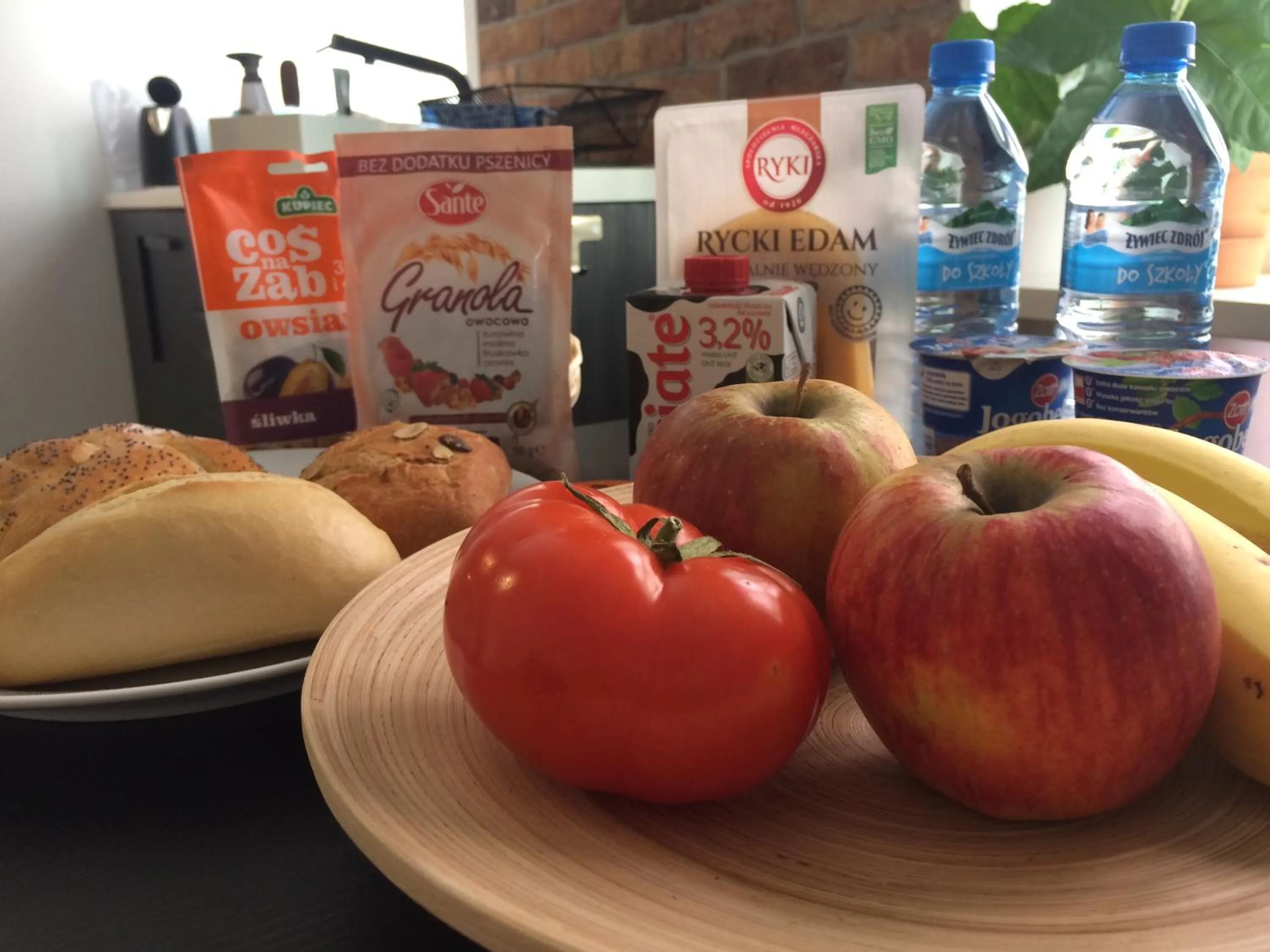 Food and drinks in Bliss Apartments