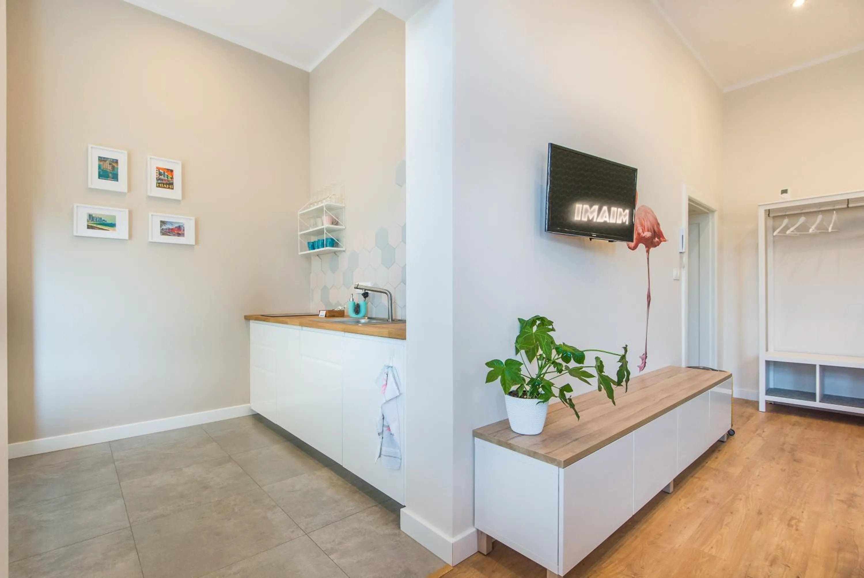 Kitchen or kitchenette in Bliss Apartments