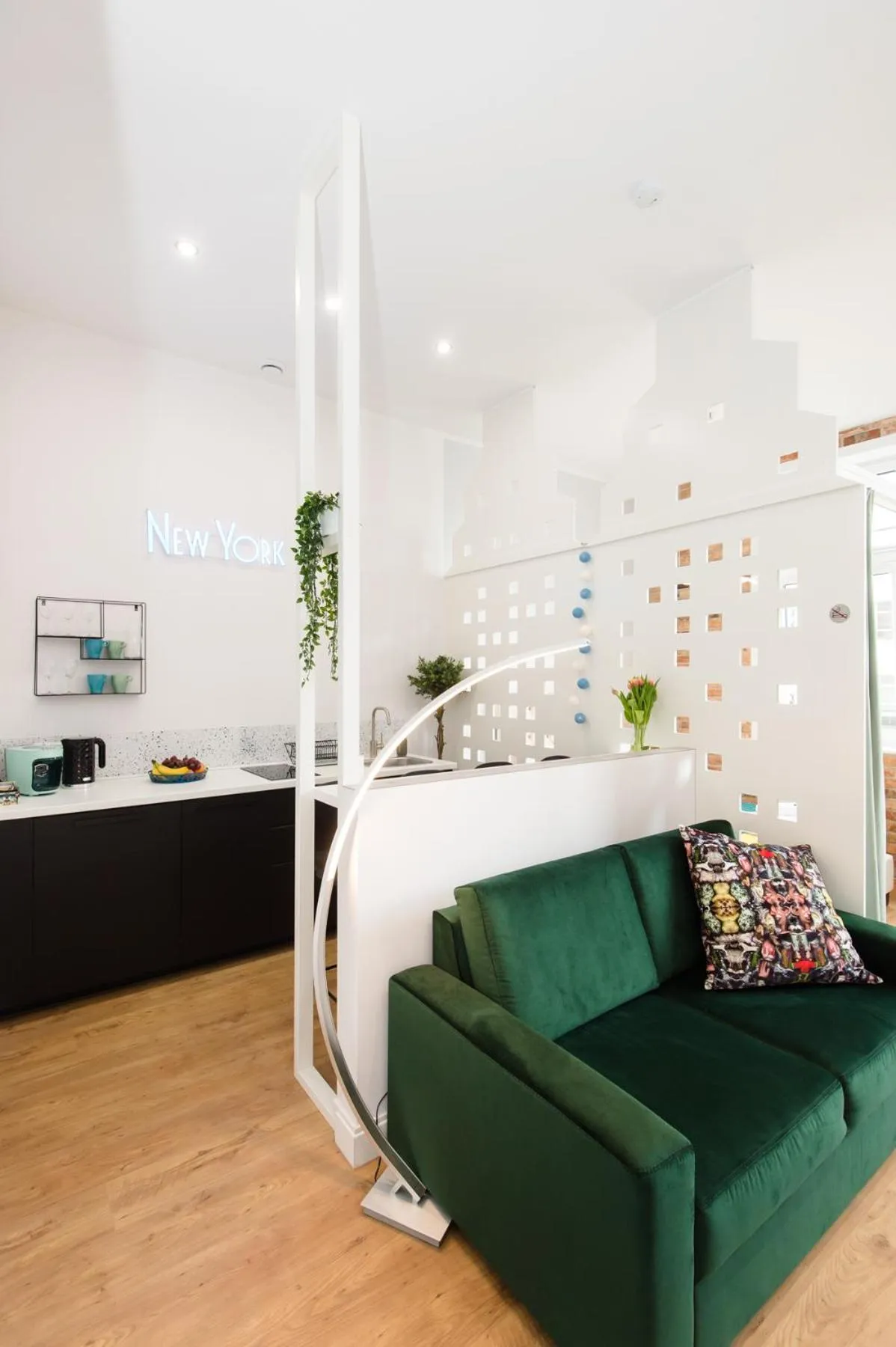 Kitchen or kitchenette in Bliss Apartments