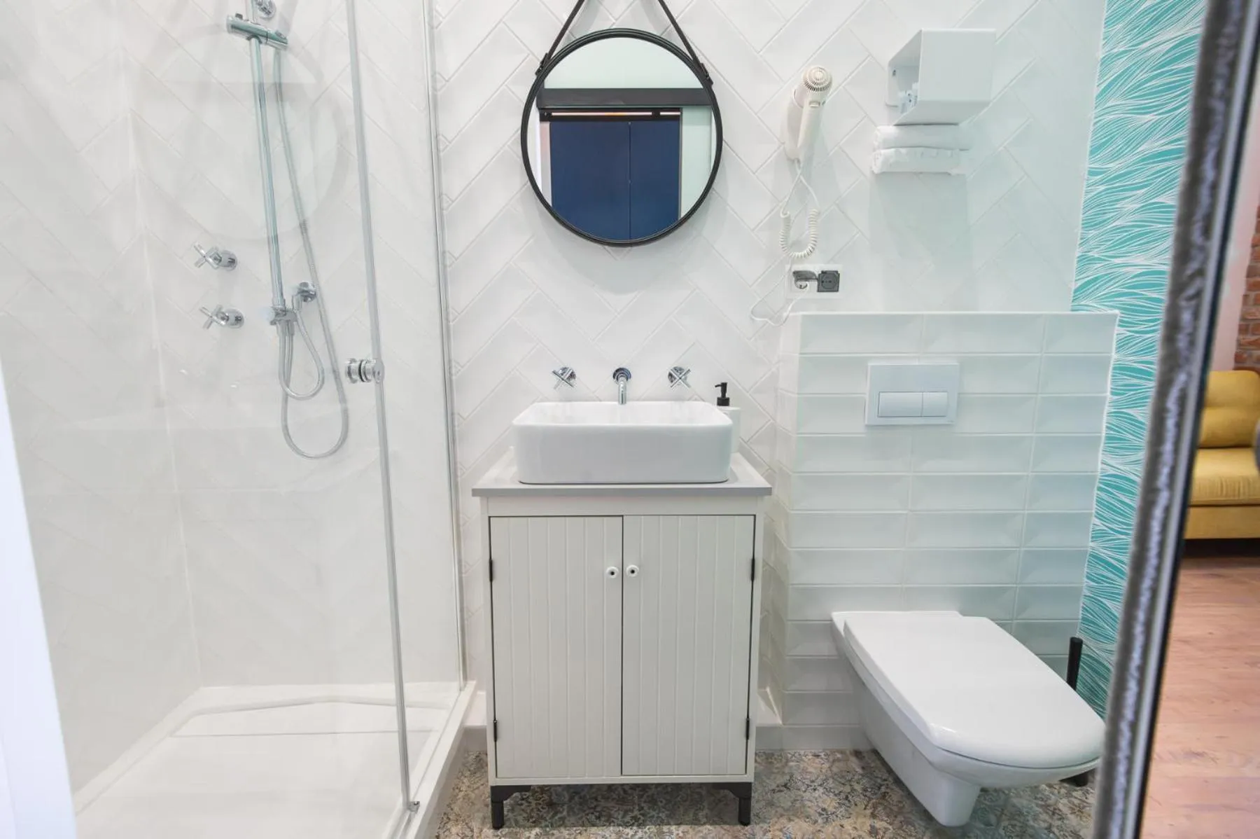 Shower in Bliss Apartments