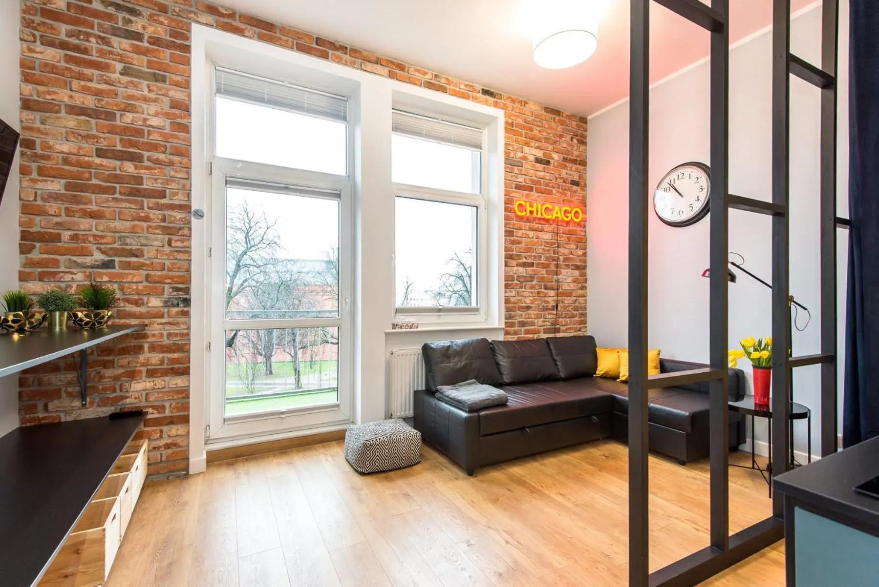 Living room in Bliss Apartments