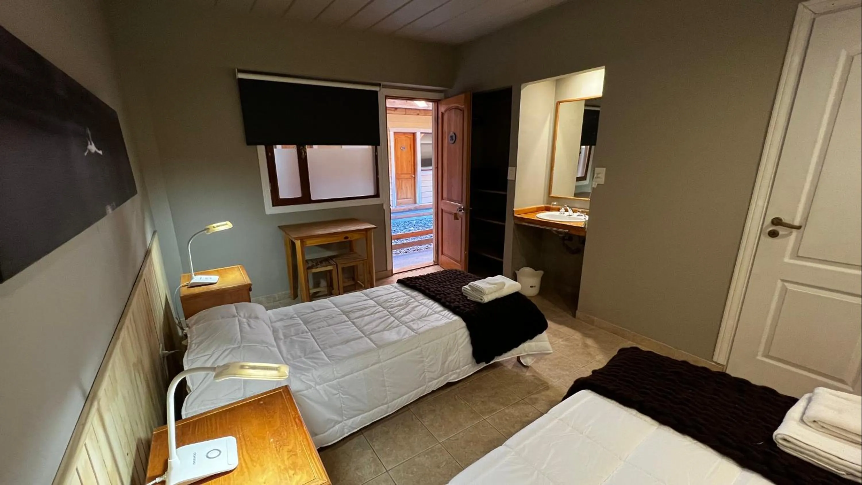 Bed in Del Glaciar Libertador Hotel