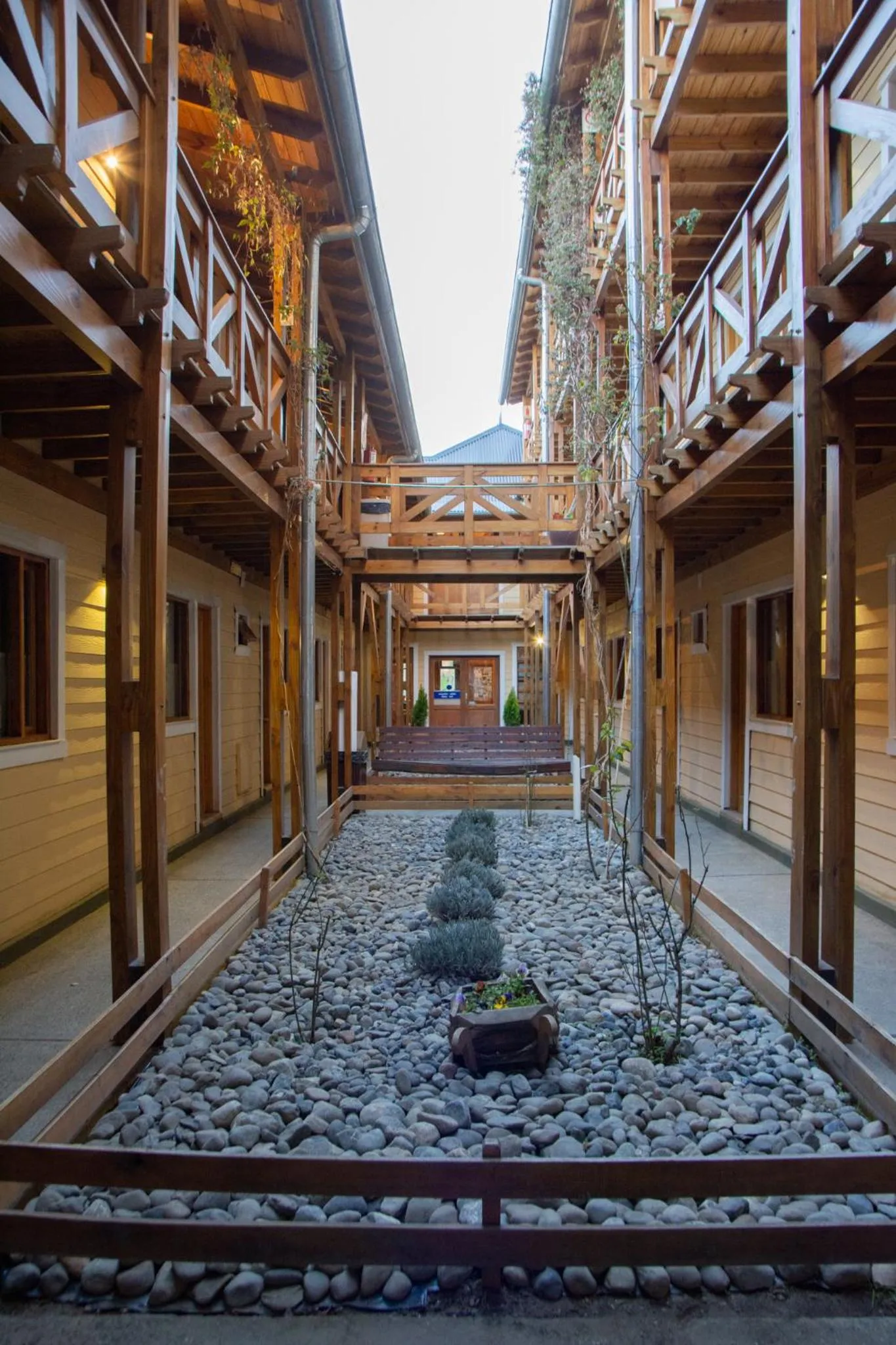 Property building in Del Glaciar Libertador Hotel