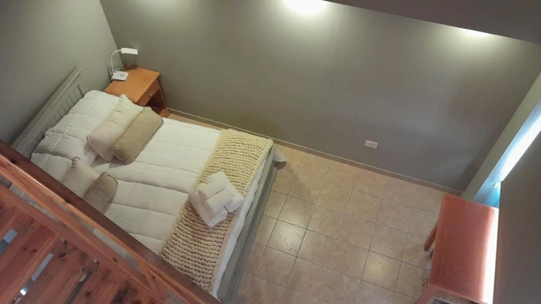 Bed in Del Glaciar Libertador Hotel