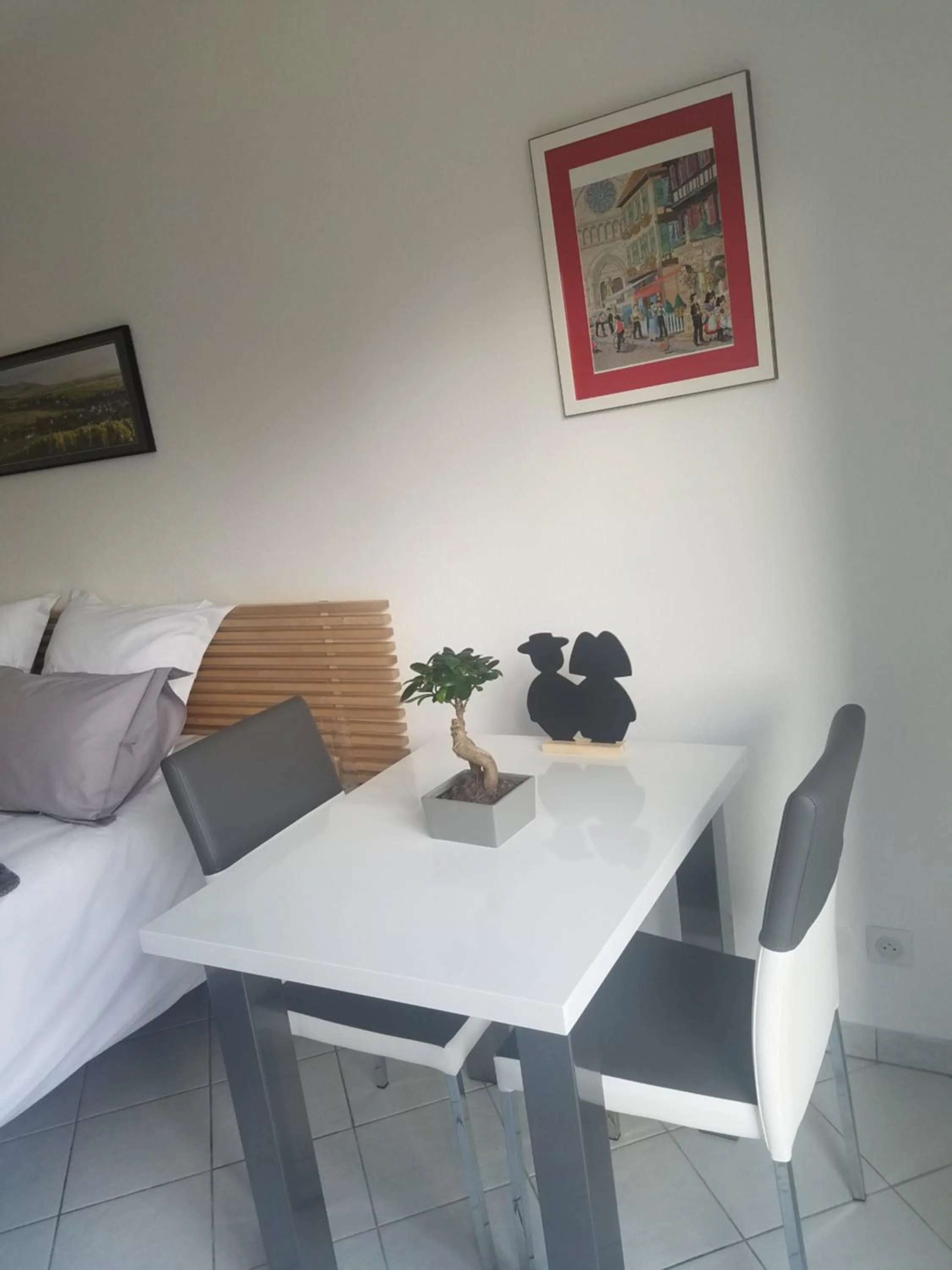 Seating area in Les mésanges de l'Ill