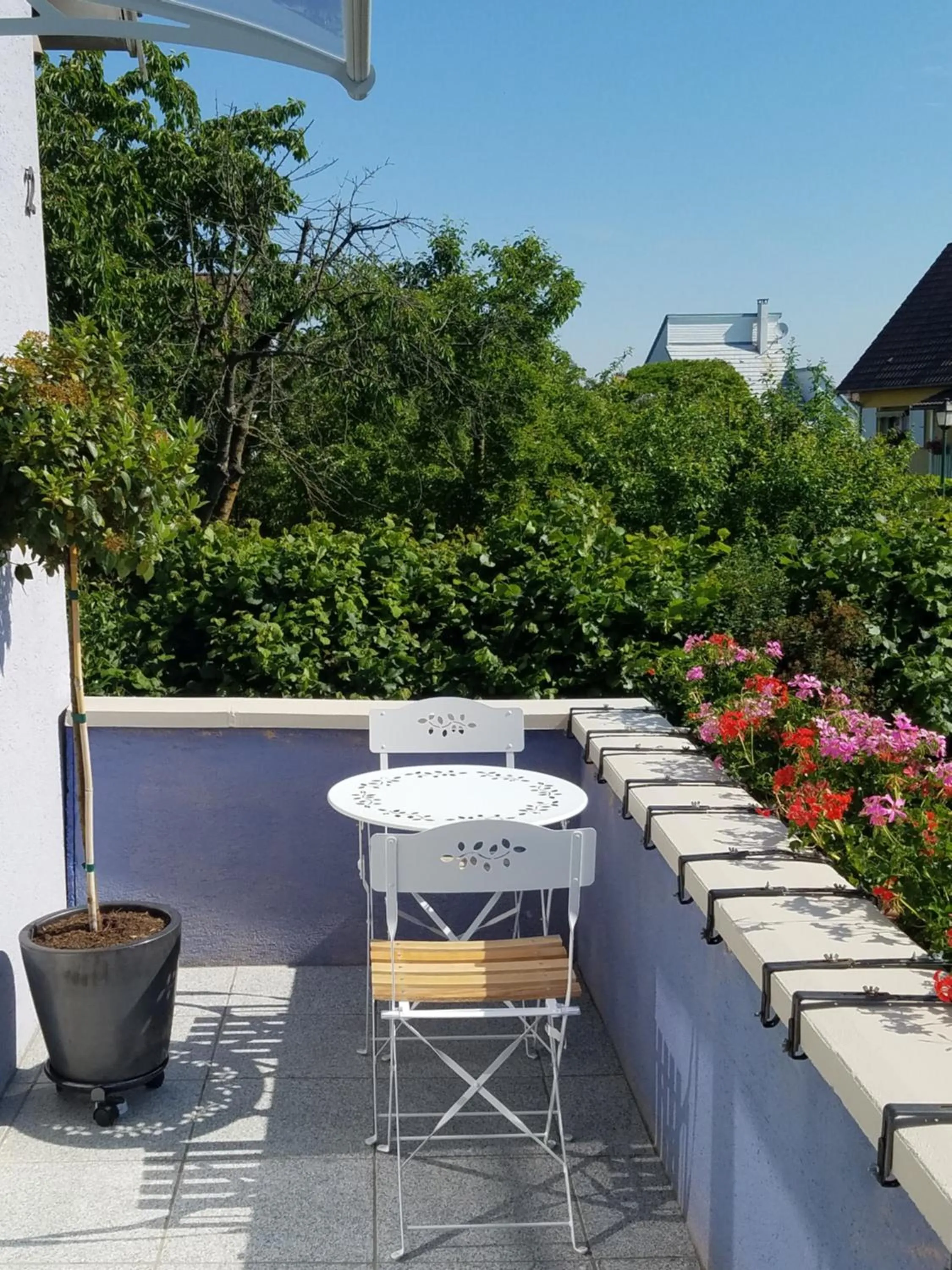 Balcony/Terrace in Les mésanges de l'Ill