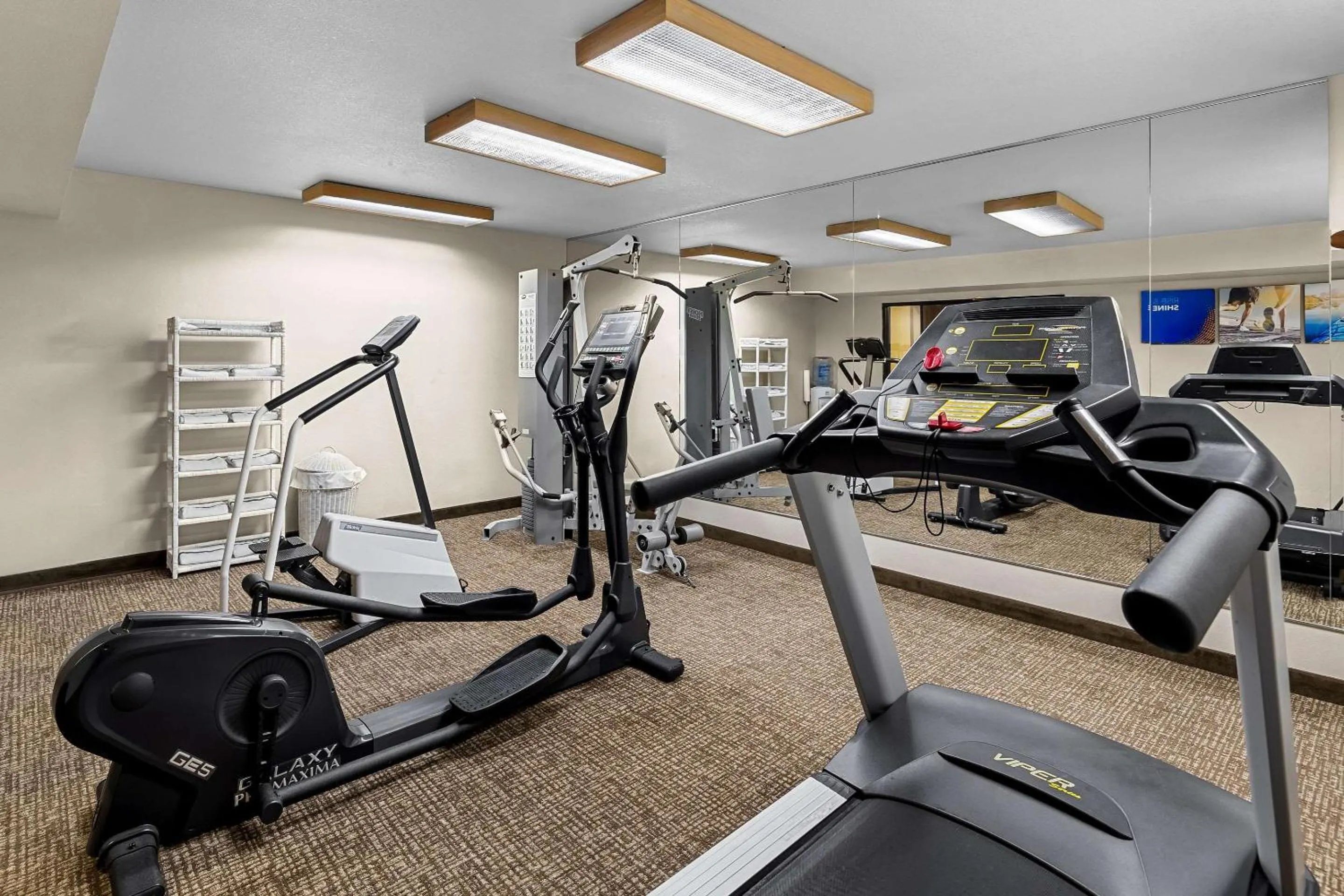 Fitness centre/facilities in Comfort Inn Benson near Kartchner Caverns