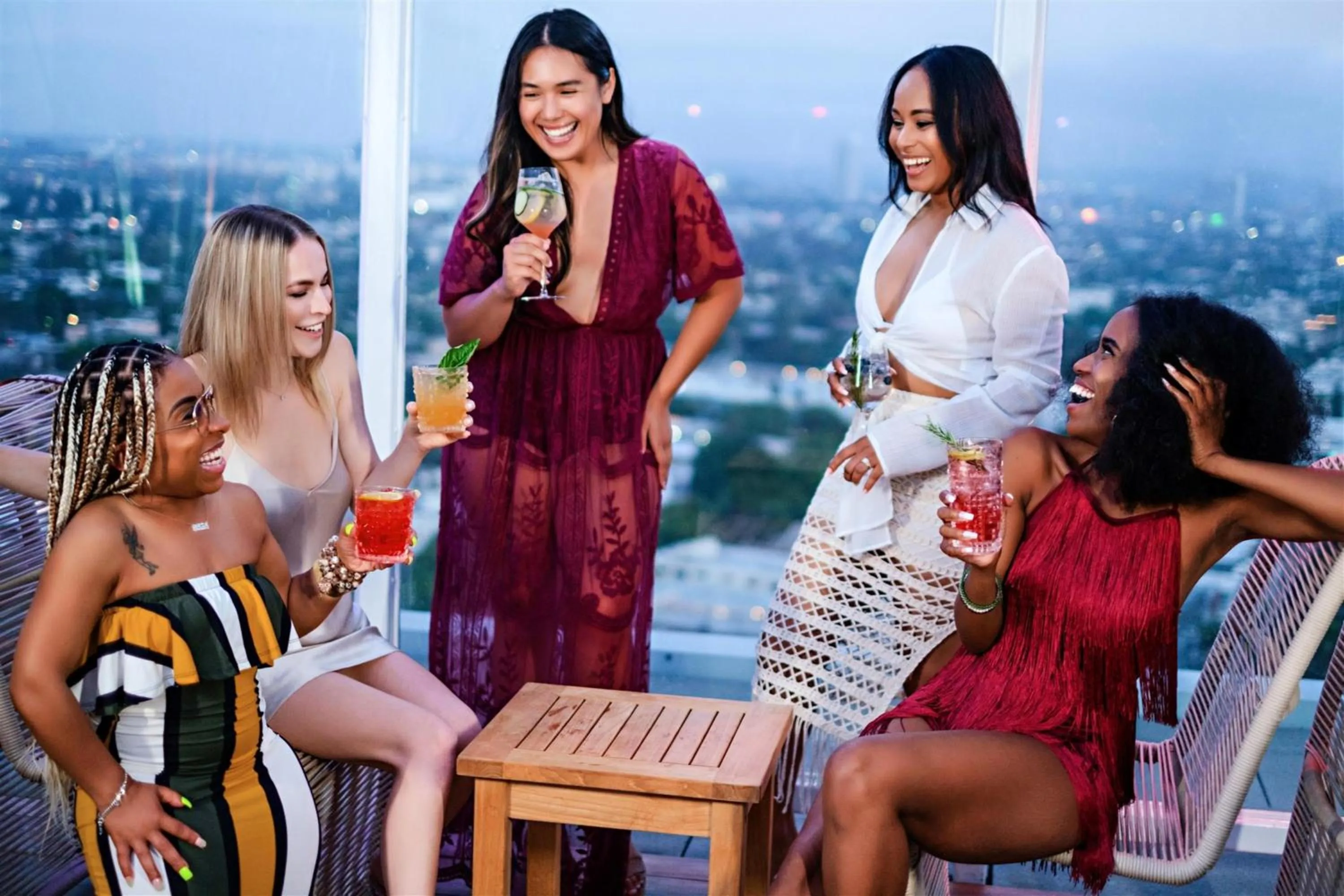Swimming pool in Andaz West Hollywood, By Hyatt