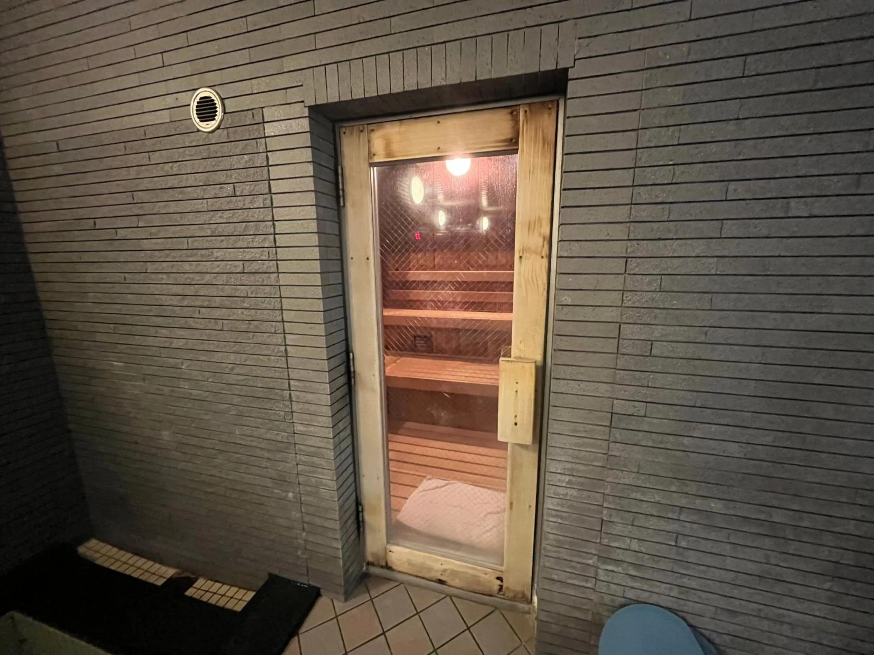 Sauna in Monbetsu Prince Hotel