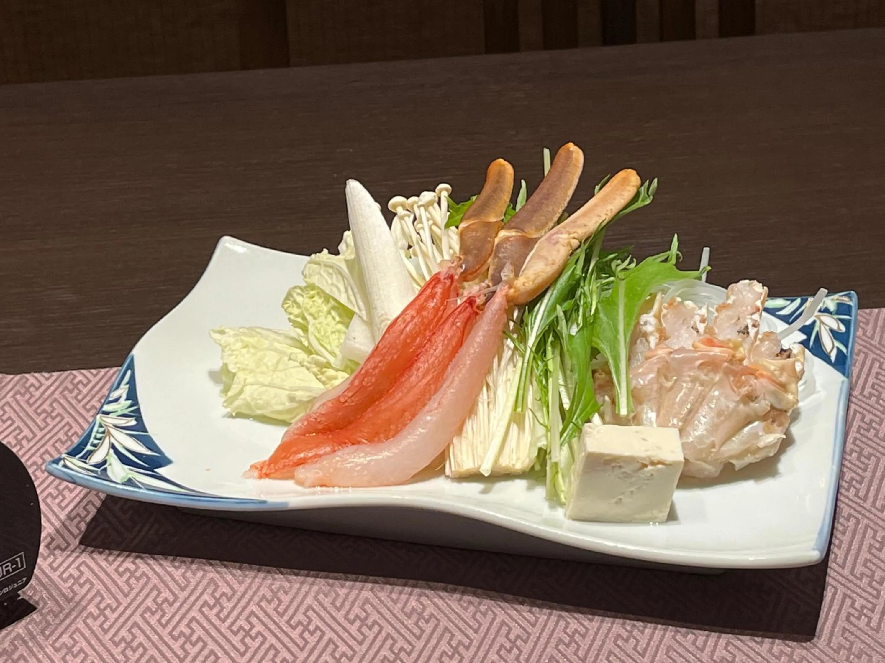 Dinner in Monbetsu Prince Hotel