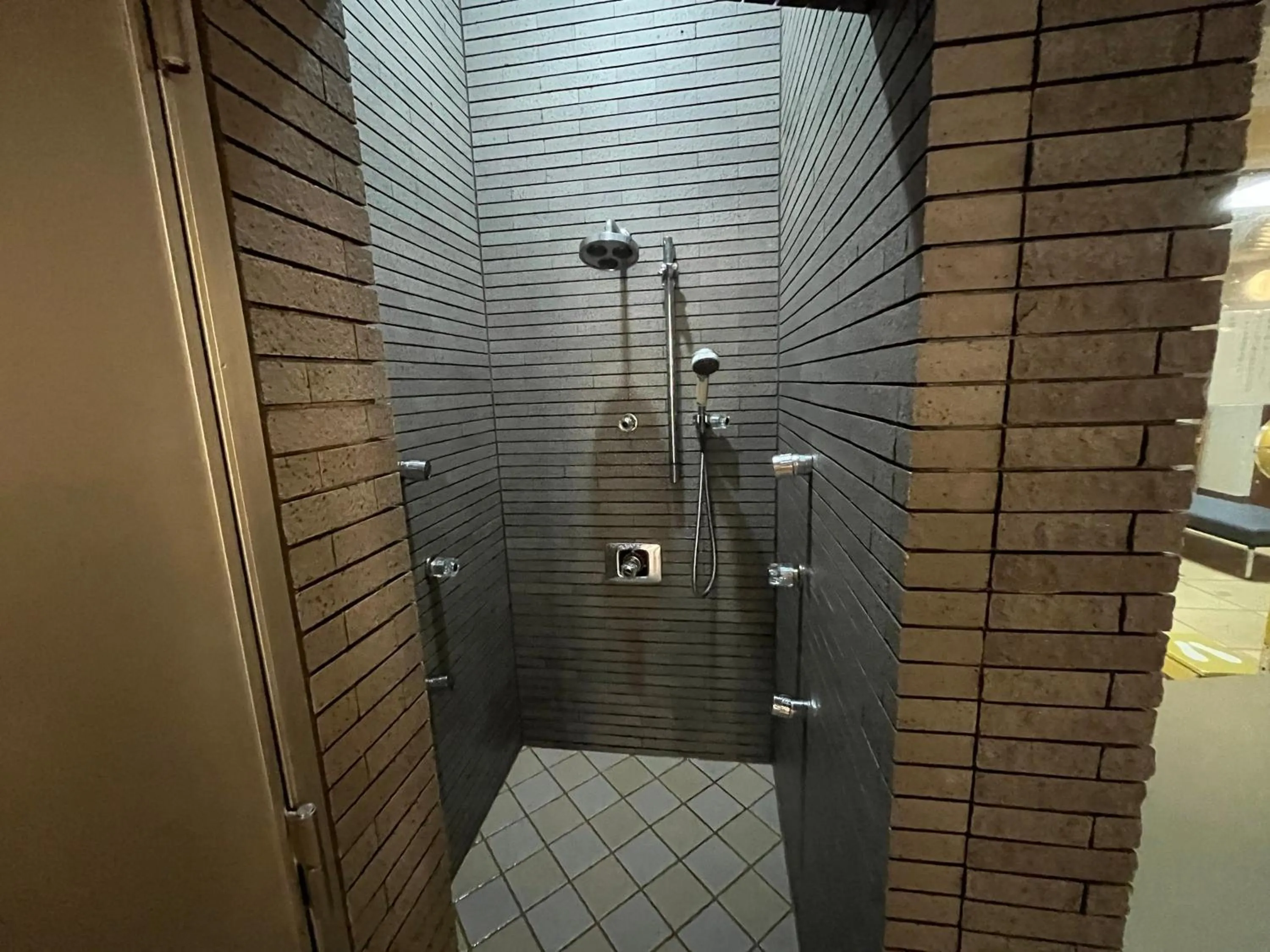 Shower in Monbetsu Prince Hotel