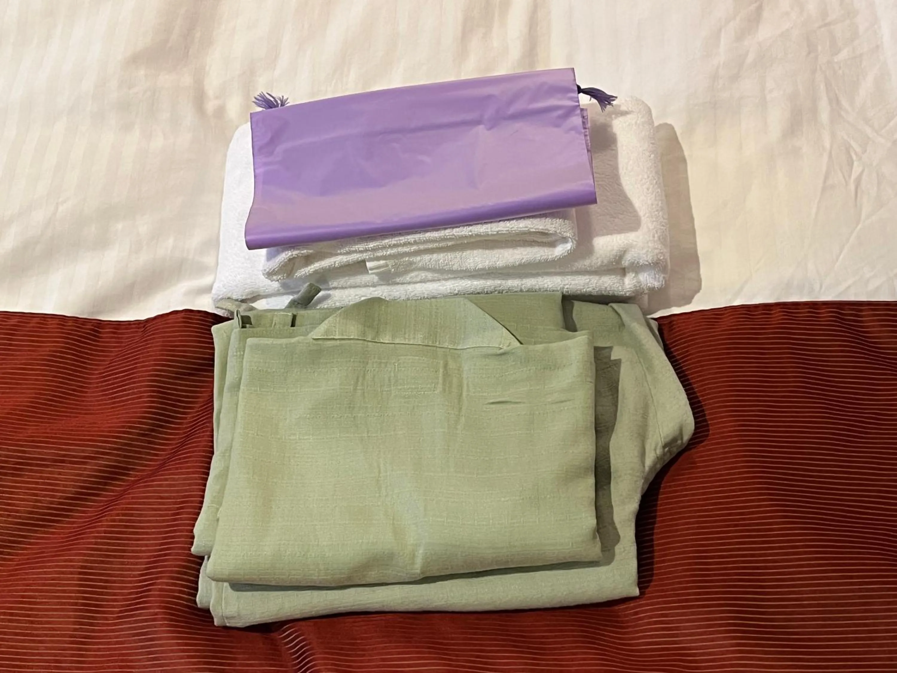 towels in Monbetsu Prince Hotel