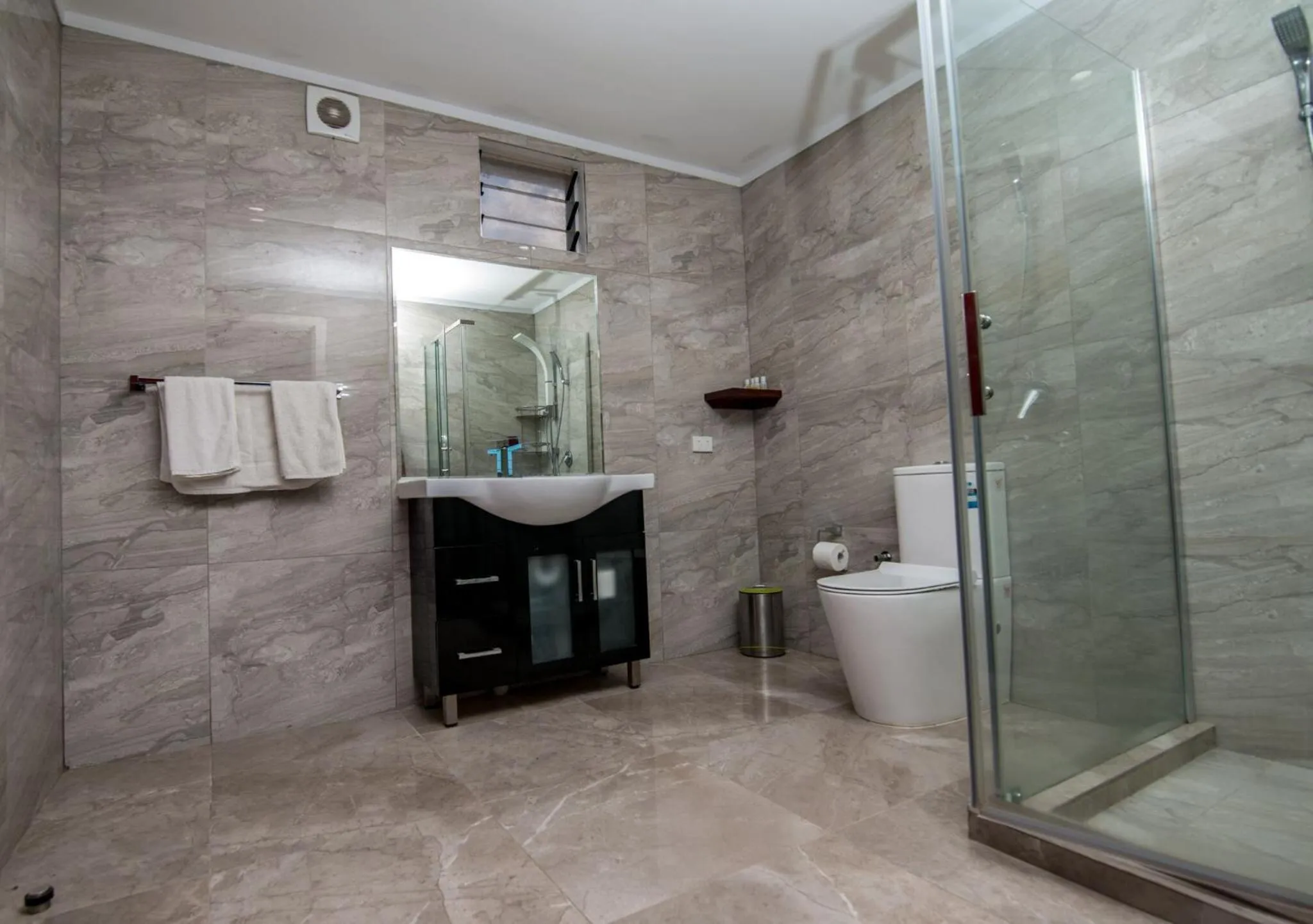 Shower in Dua Dua Beach Resort